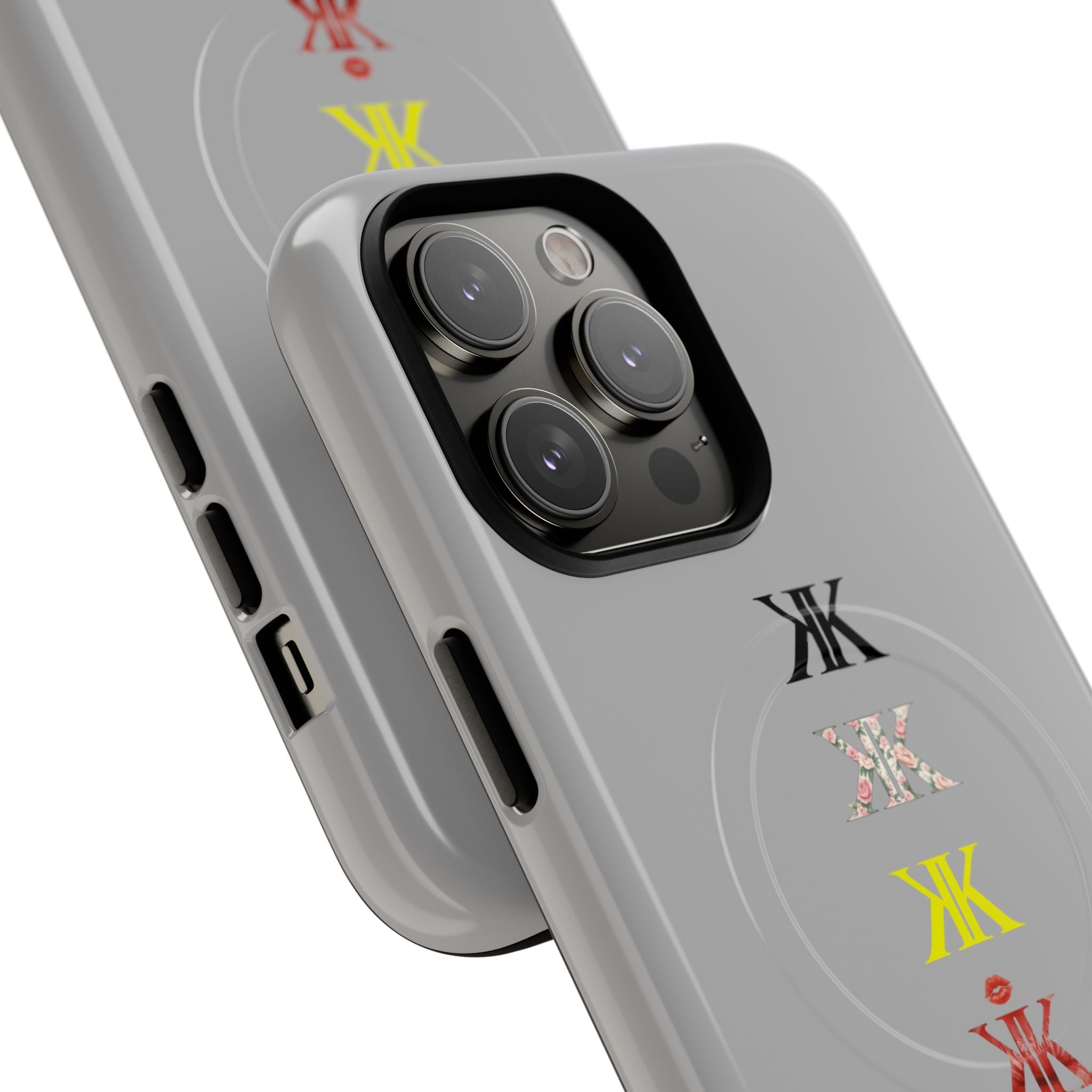 Sigil Collection Phone Case — Minimalist Monogram Stack Tough Magnetic Case