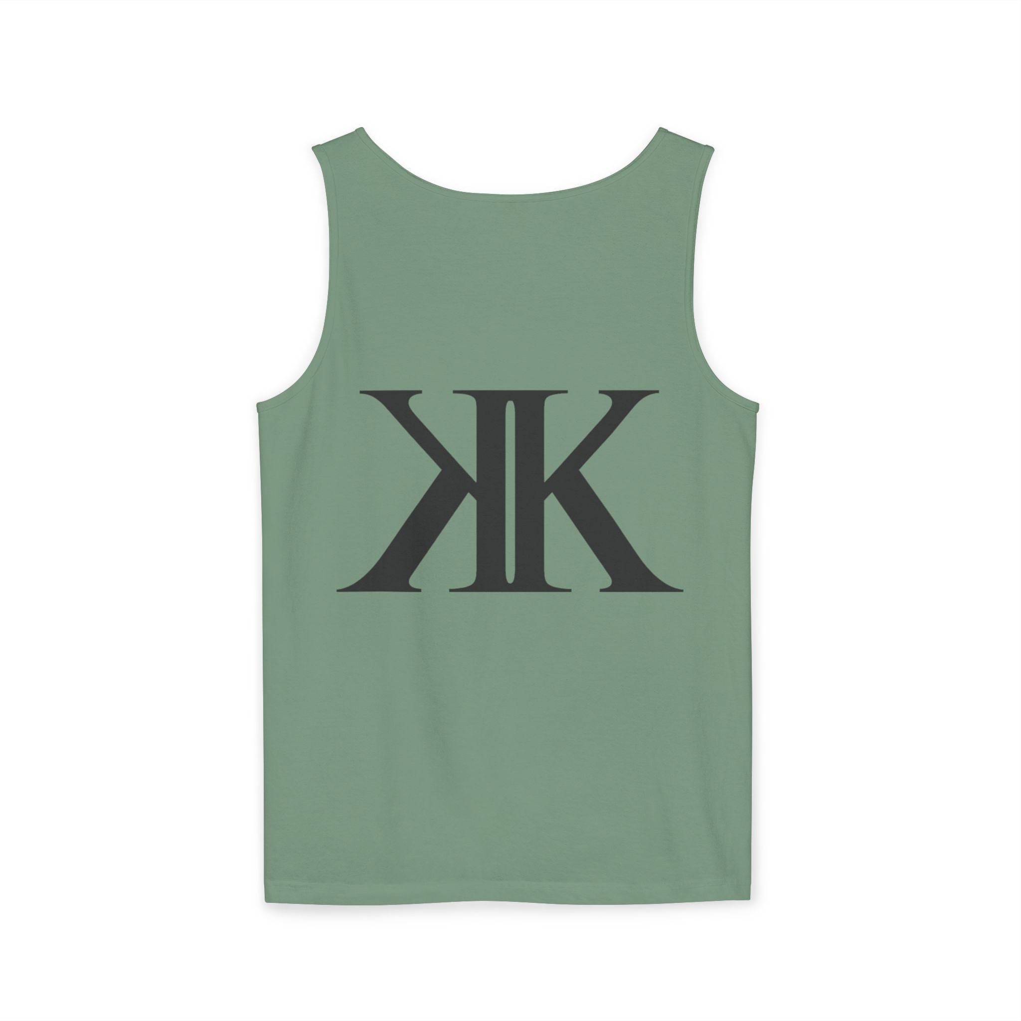 KK Monogram Tank Top — Minimalist Logo Graphic Tank