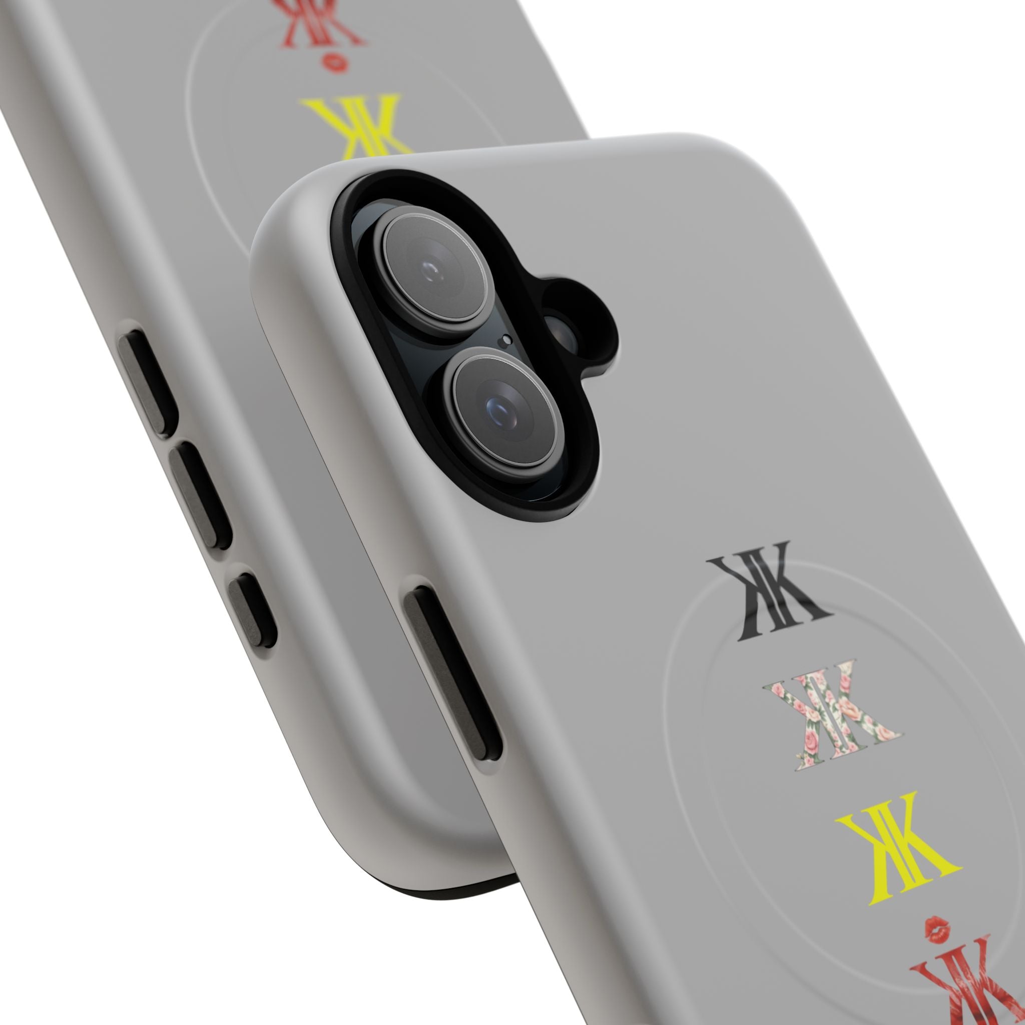 Sigil Collection Phone Case — Minimalist Monogram Stack Tough Magnetic Case