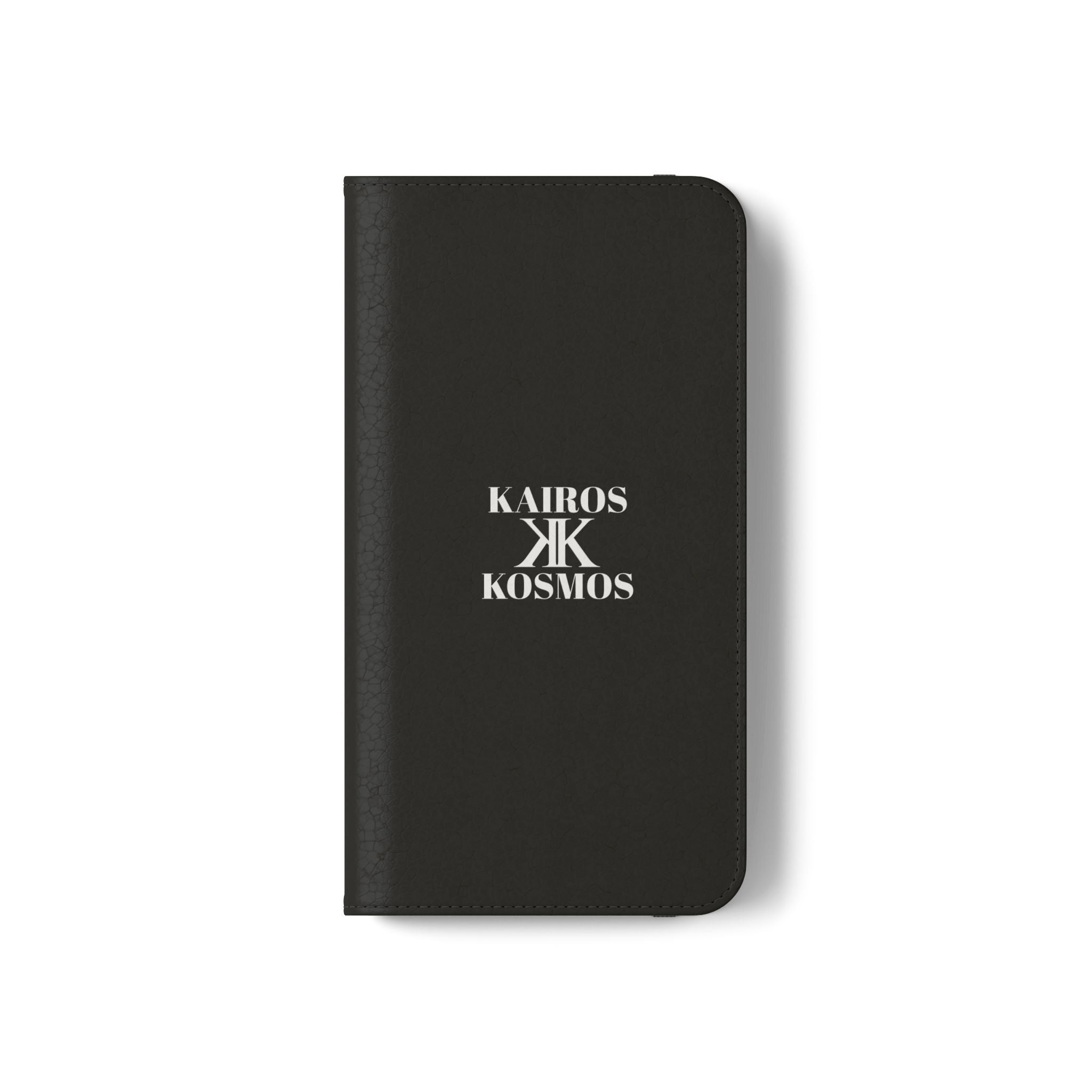 Kairos Kosmos Logo BLACK Flip Phone Case