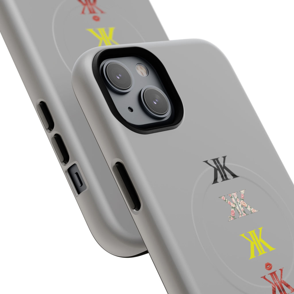 Sigil Collection Phone Case — Minimalist Monogram Stack Tough Magnetic Case