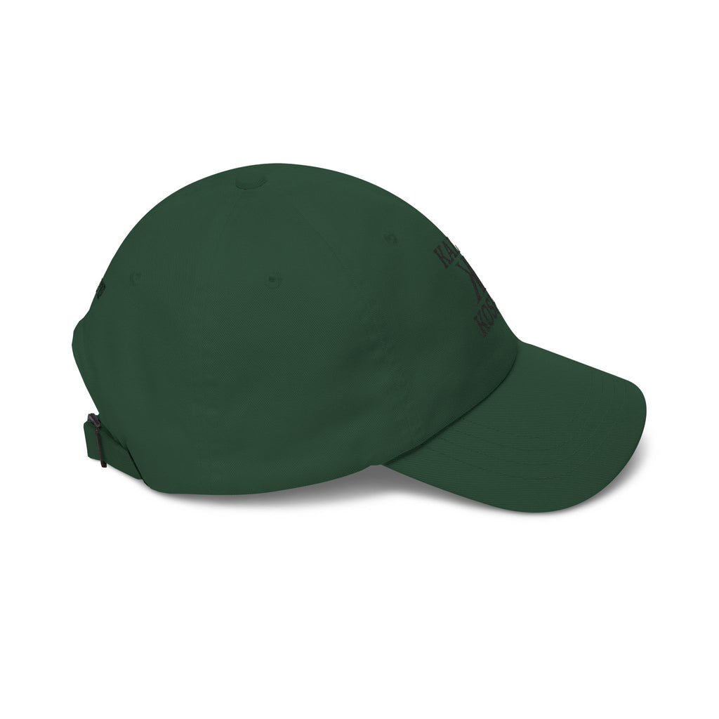 Kairos Kosmos Embroidered Cap — "Give No F**ks" Back Text