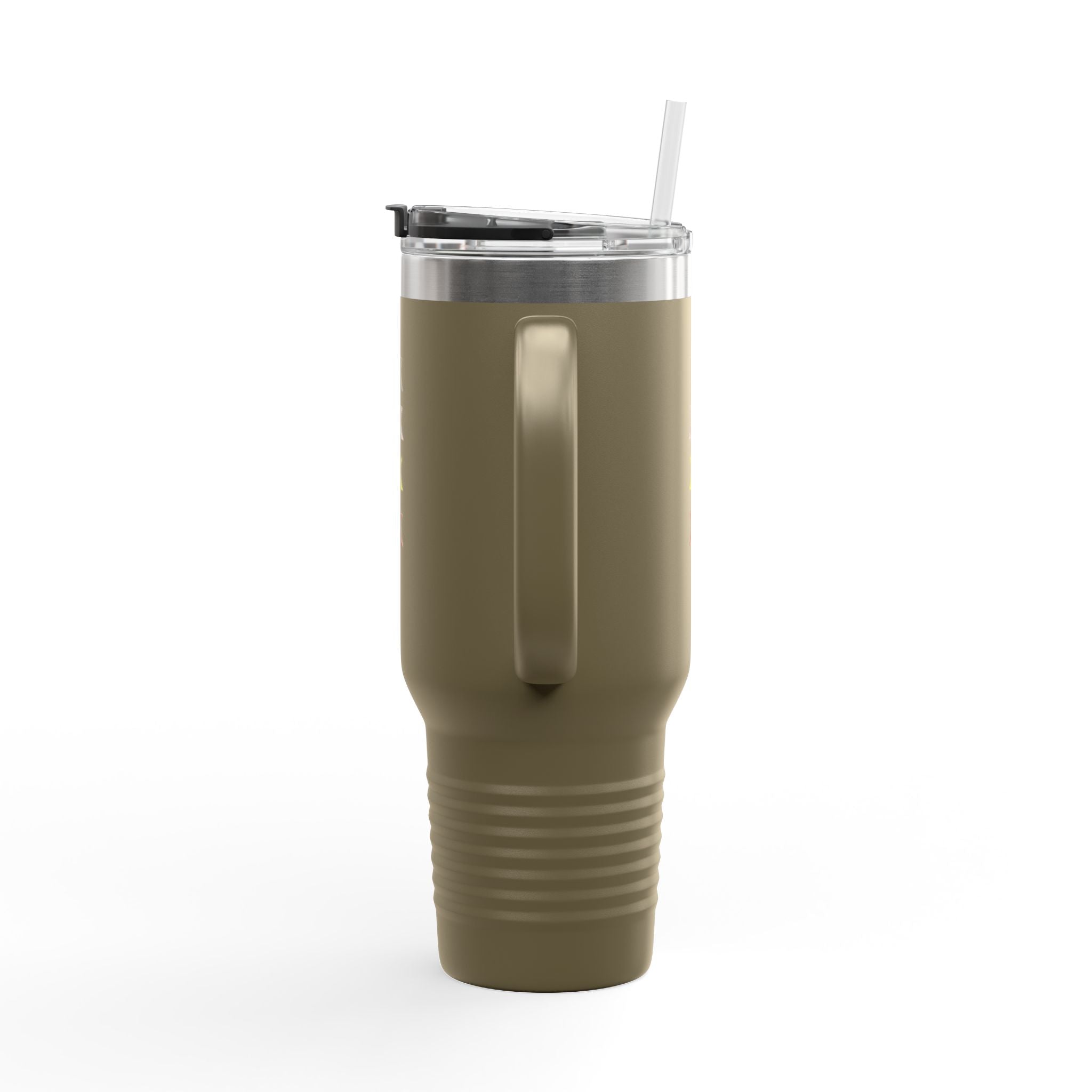 Sigil Collection 40oz Insulated Travel Mug — Vertical Monogram