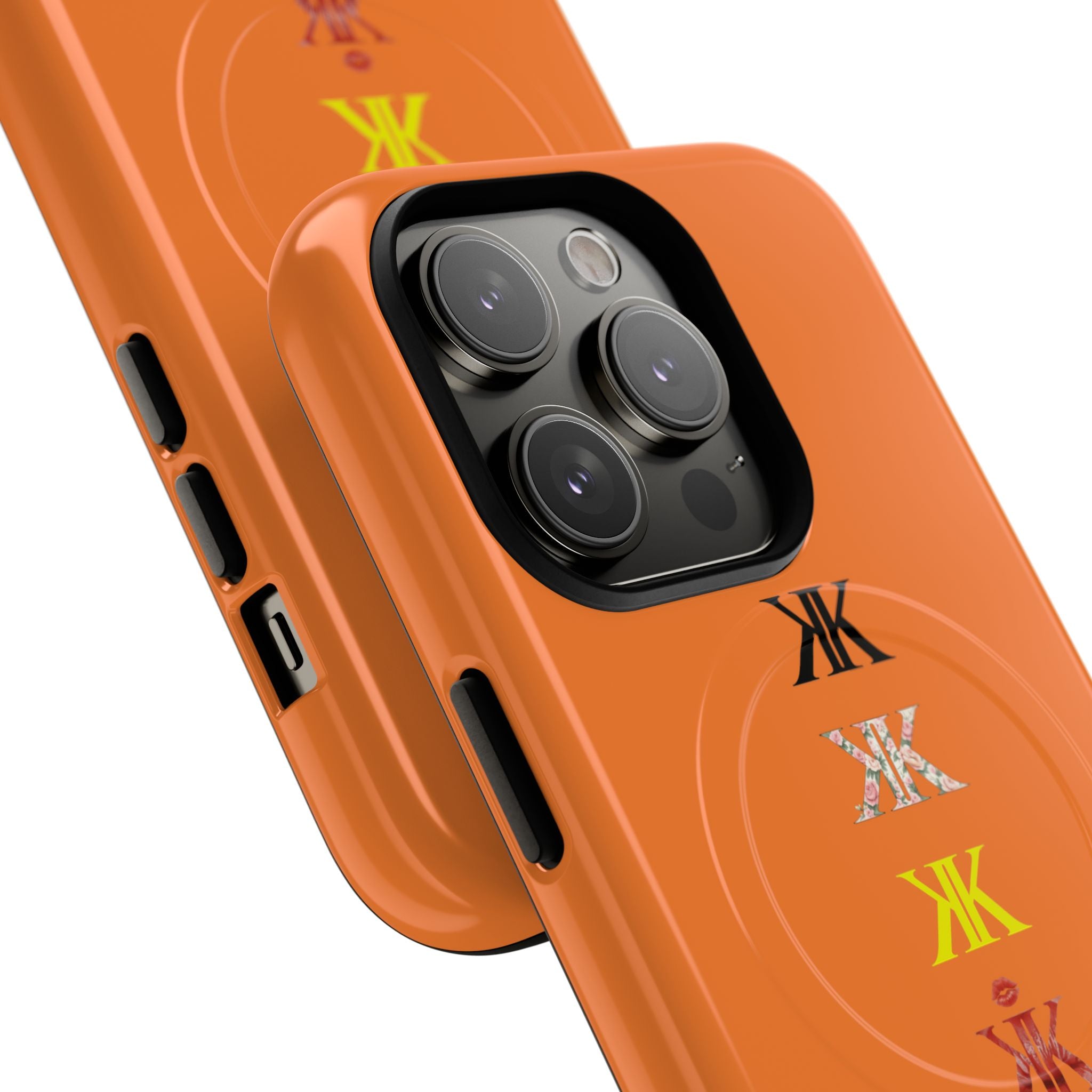 Sigil Collection Crusta Phone Case — Minimalist Monogram Stack Tough Magnetic Case