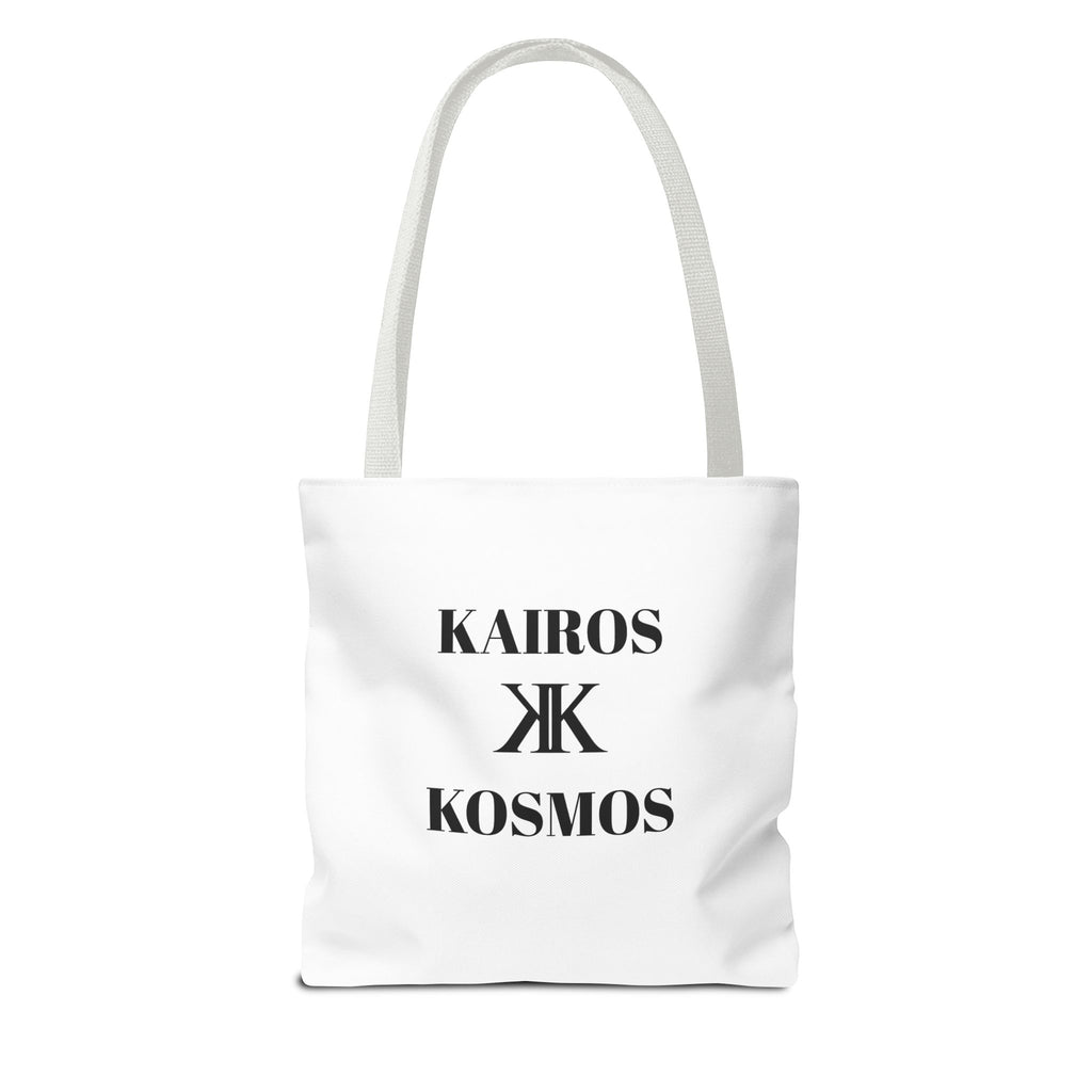 Kairos Kosmos Tote Bag – Minimalist Monogram Tote