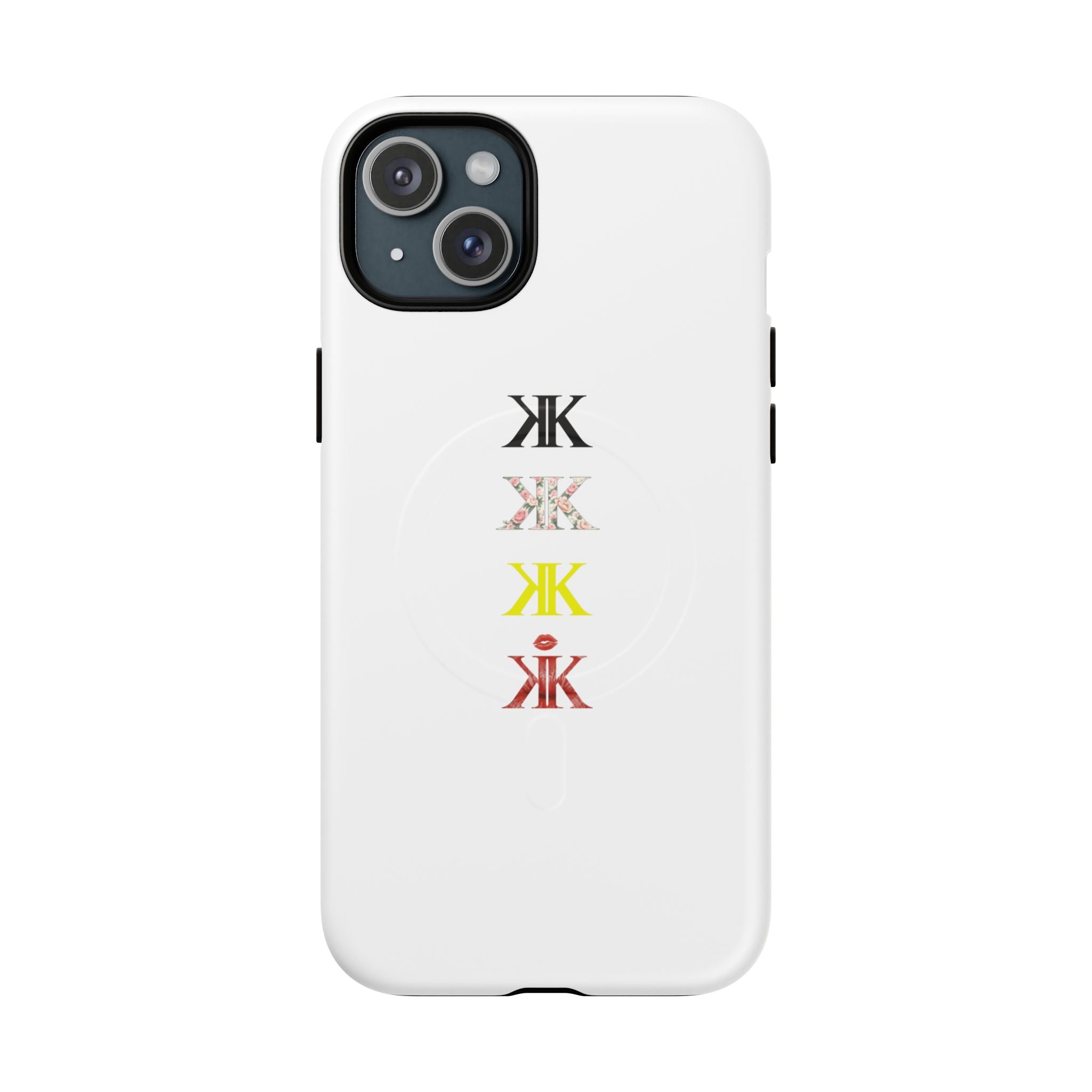 Sigil Collection Phone Case — Minimalist Monogram Stack Tough Magnetic Case