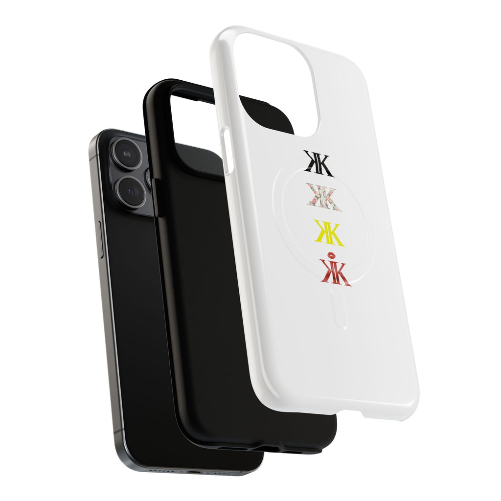 Sigil Collection Phone Case — Minimalist Monogram Stack Tough Magnetic Case