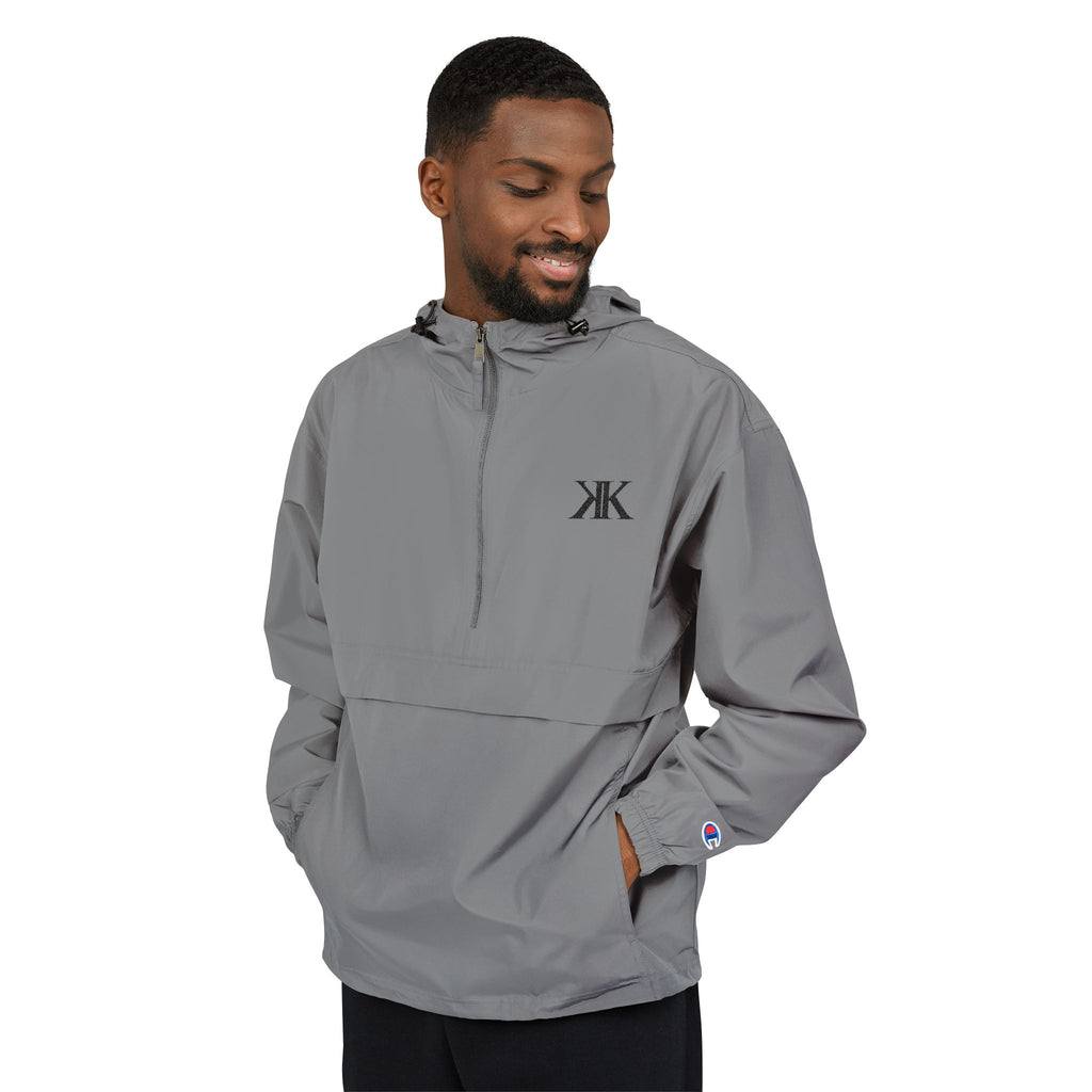 Champion® Packable Anorak Jacket — Lightweight Hooded Windbreaker for Travel & Outdoor
