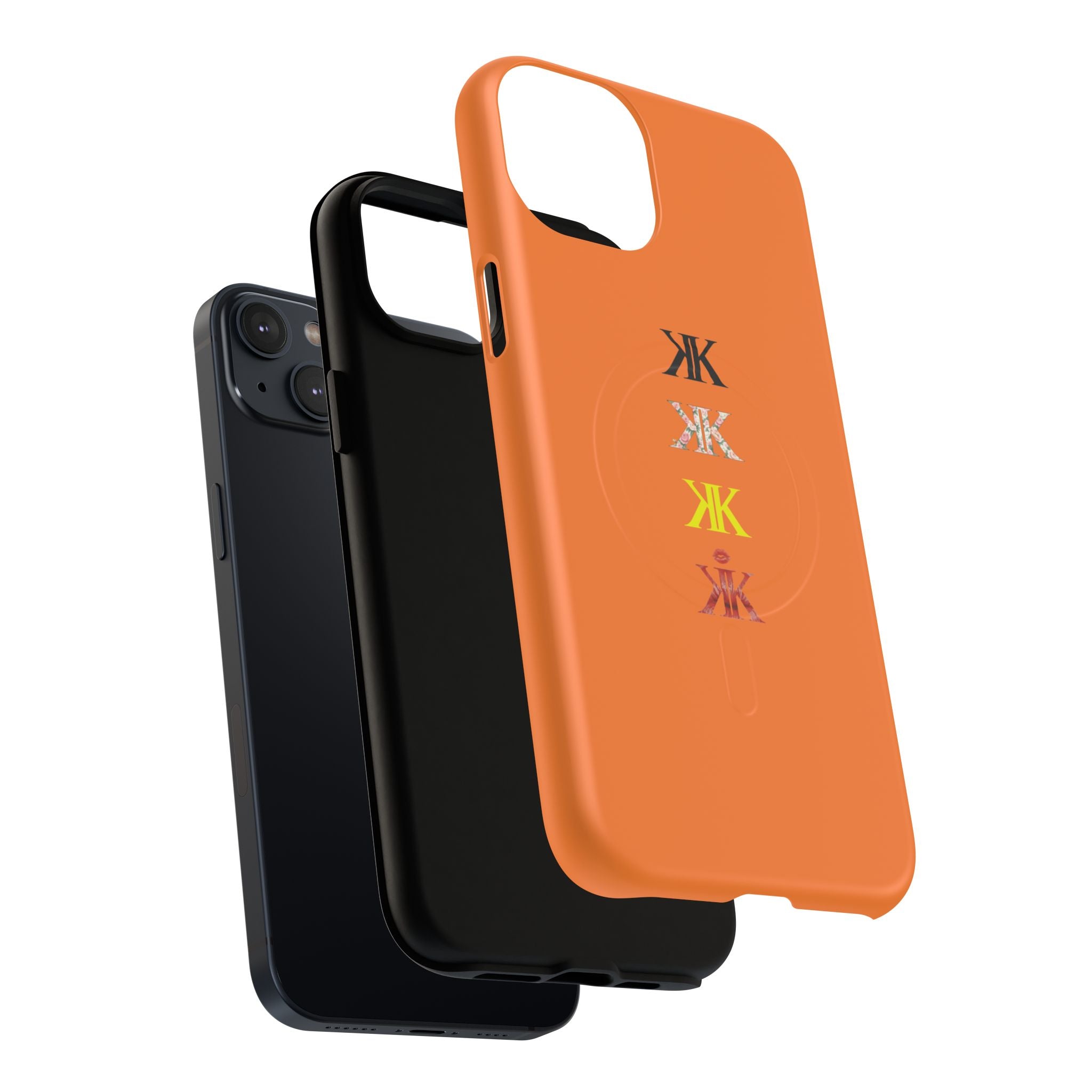 Sigil Collection Crusta Phone Case — Minimalist Monogram Stack Tough Magnetic Case