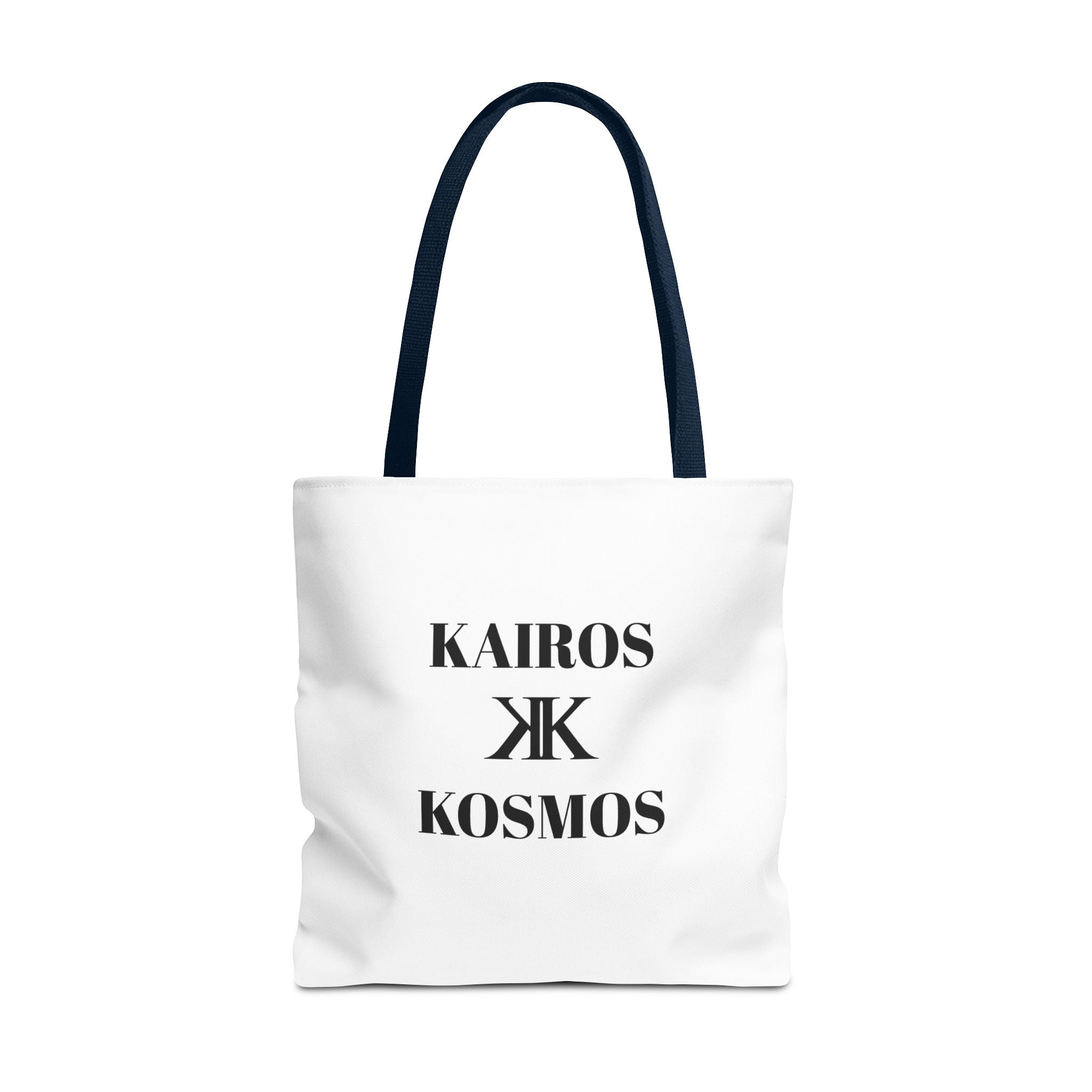 Kairos Kosmos Tote Bag – Minimalist Monogram Tote