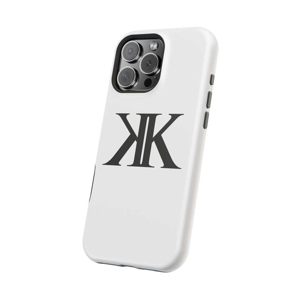 Magnetic Impact-Resistant Case with Bold KK Monogram