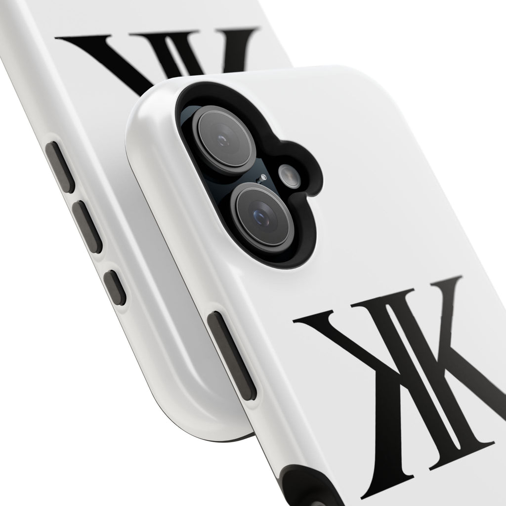 Magnetic Impact-Resistant Case with Bold KK Monogram