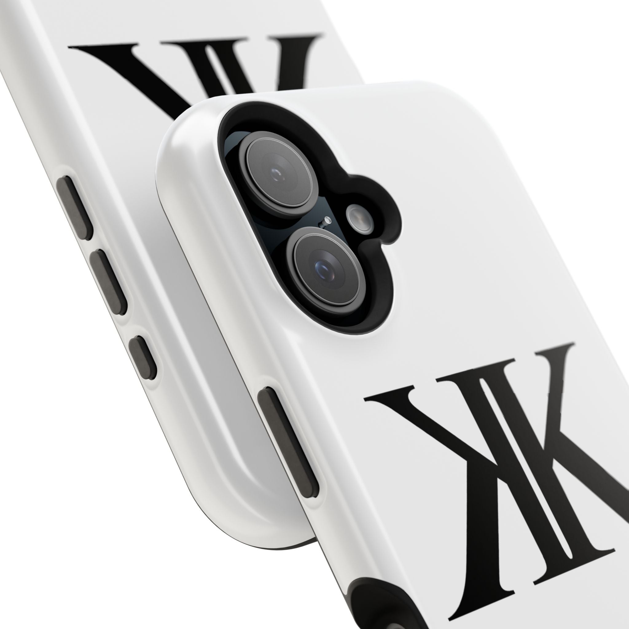 Magnetic Impact-Resistant Case with Bold KK Monogram