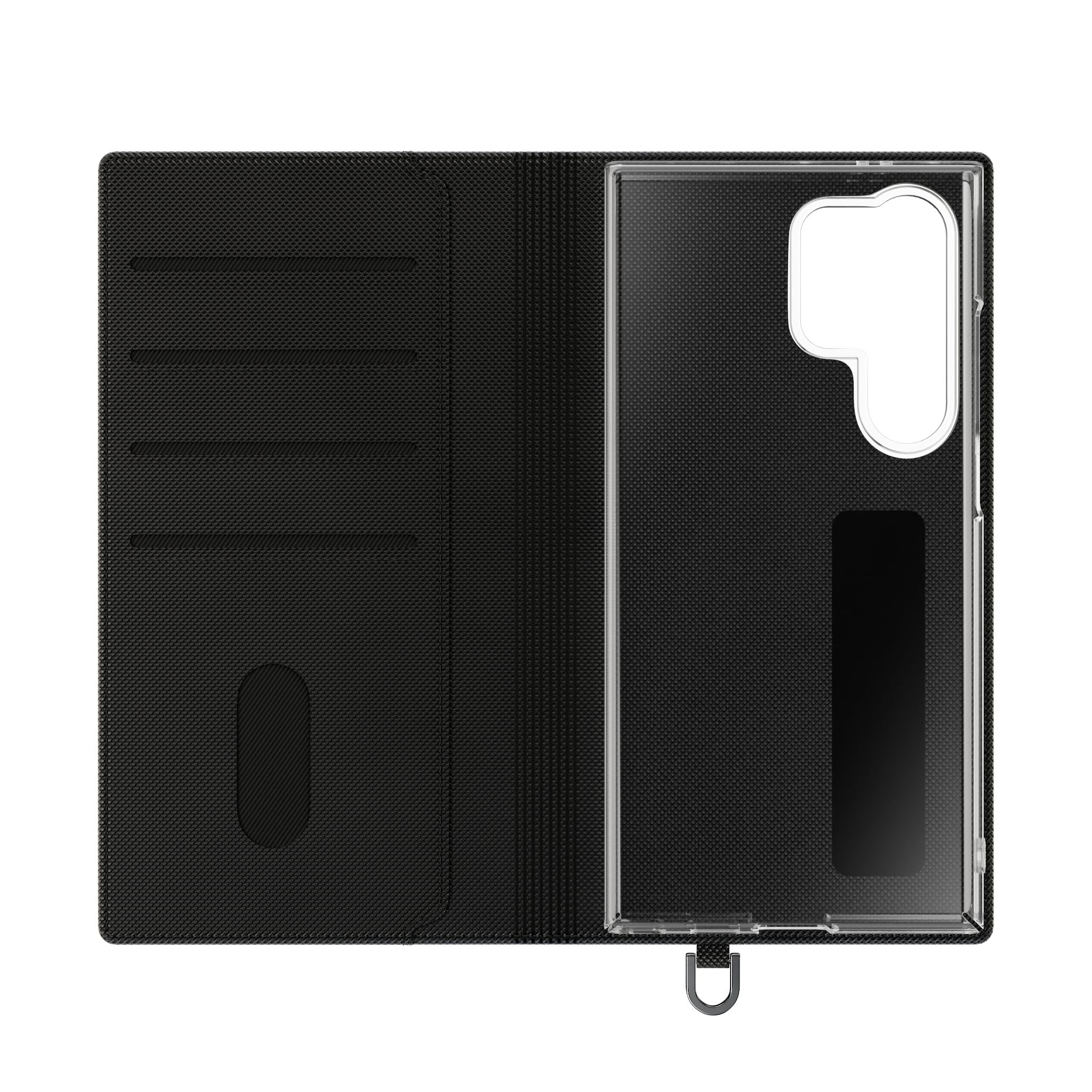 Kairos Kosmos Logo BLACK Flip Phone Case