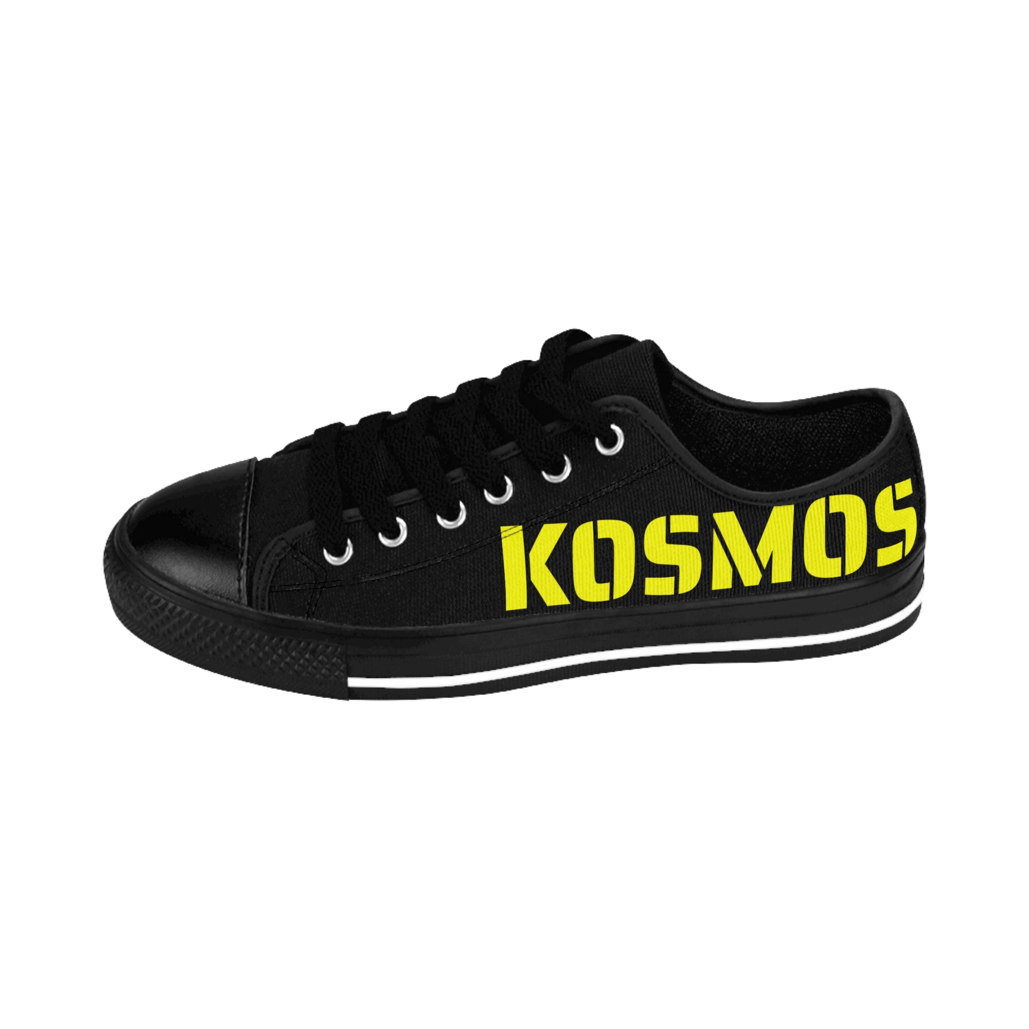 Kairos Kosmos BLACK Sneakers — Low-Top Graphic Men’s Shoes