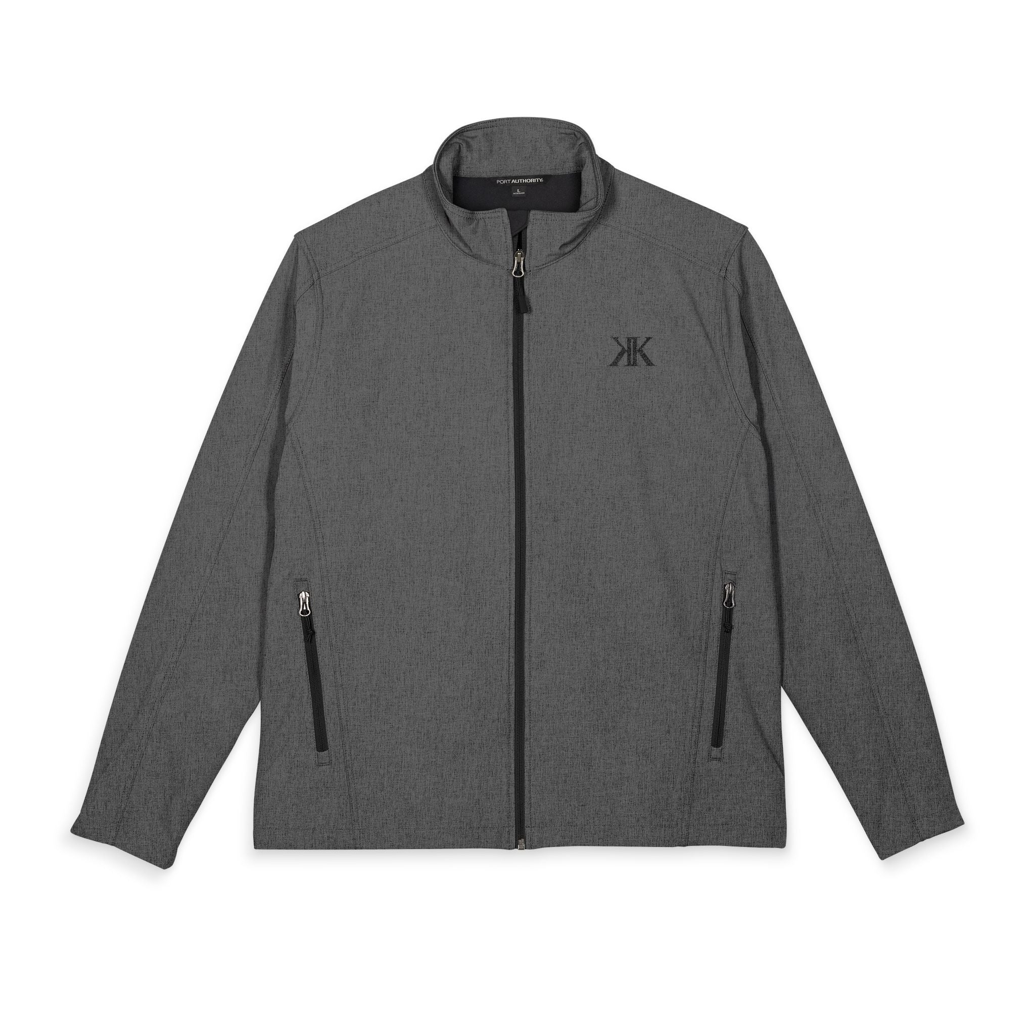 Port Authority® Embroidered Men's Soft Shell Jacket — Water‑Resistant Lightweight Outerwear