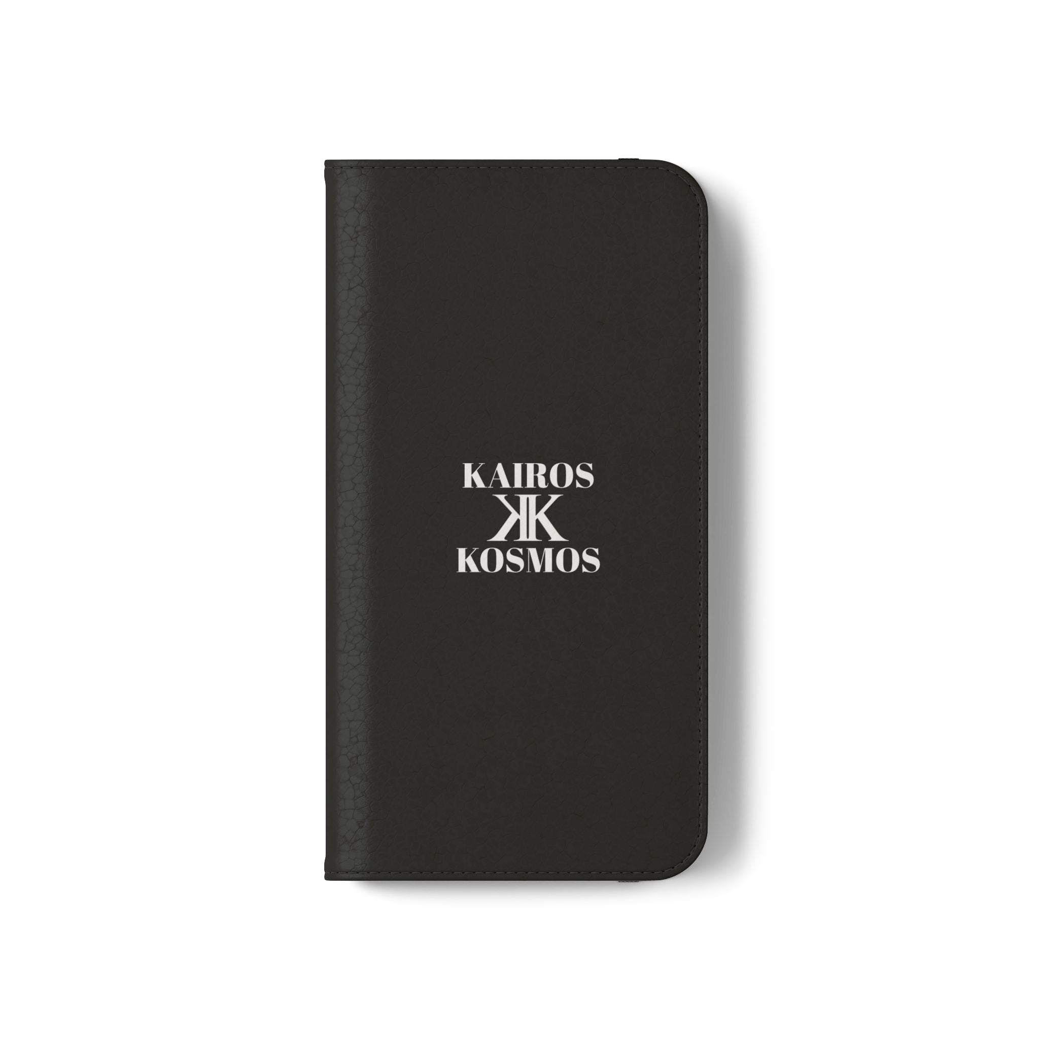 Kairos Kosmos Logo BLACK Flip Phone Case