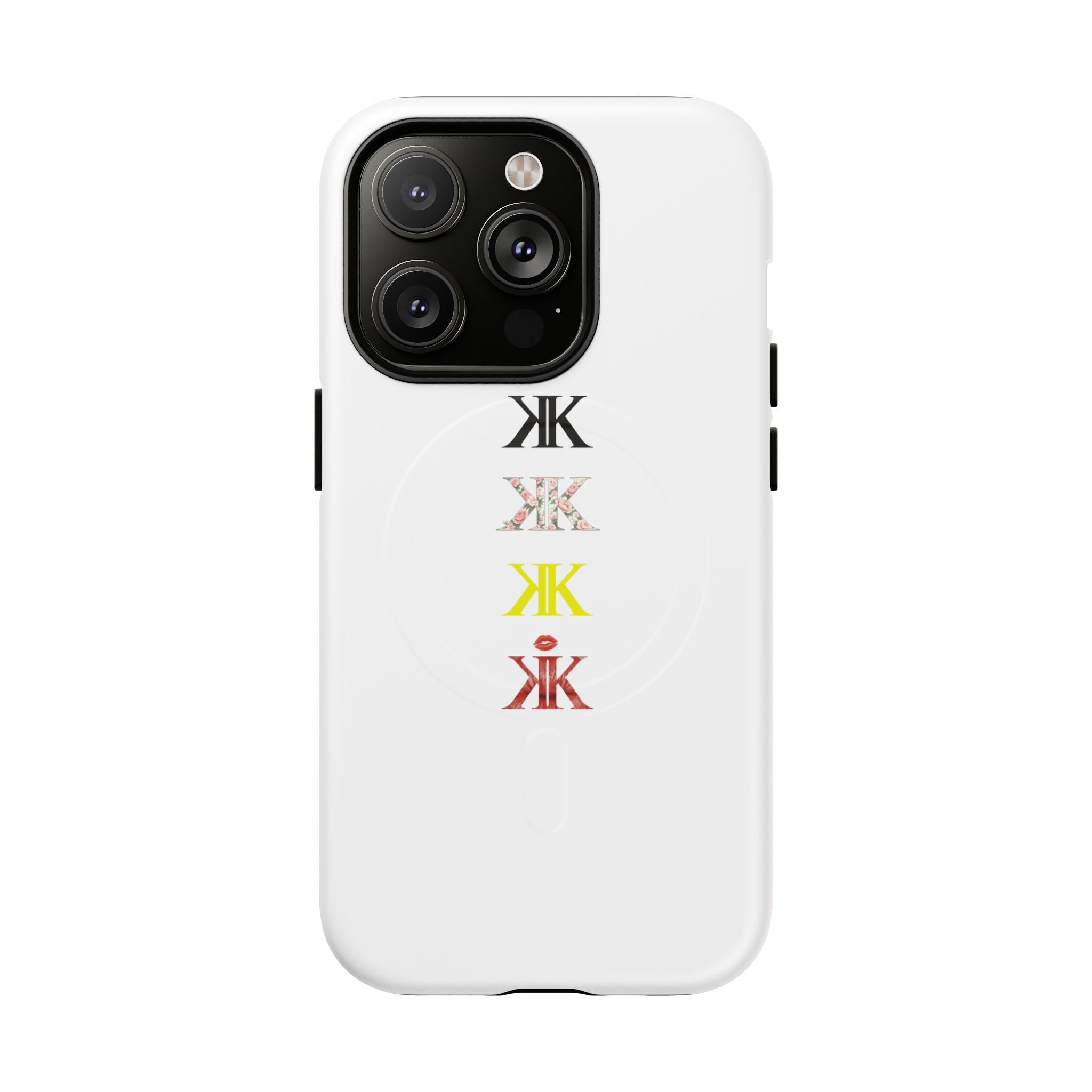 Sigil Collection Phone Case — Minimalist Monogram Stack Tough Magnetic Case