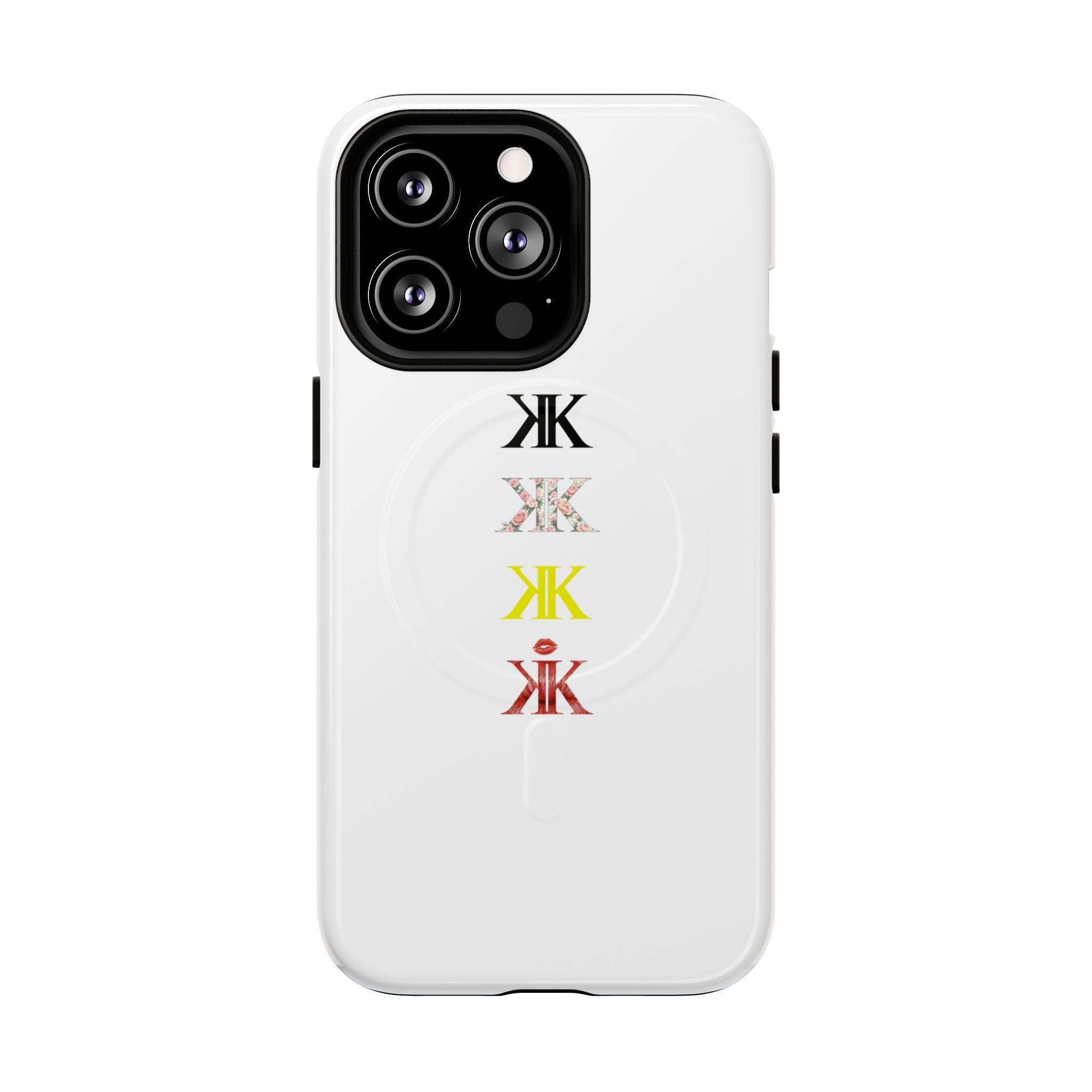 Sigil Collection Phone Case — Minimalist Monogram Stack Tough Magnetic Case