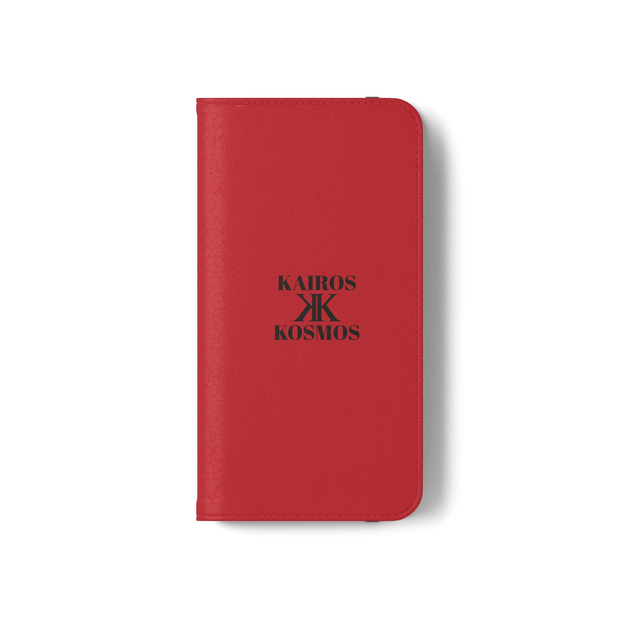 Kairos Kosmos Logo RED Flip Phone Case
