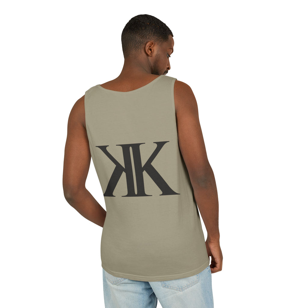 KK Monogram Tank Top — Minimalist Logo Graphic Tank