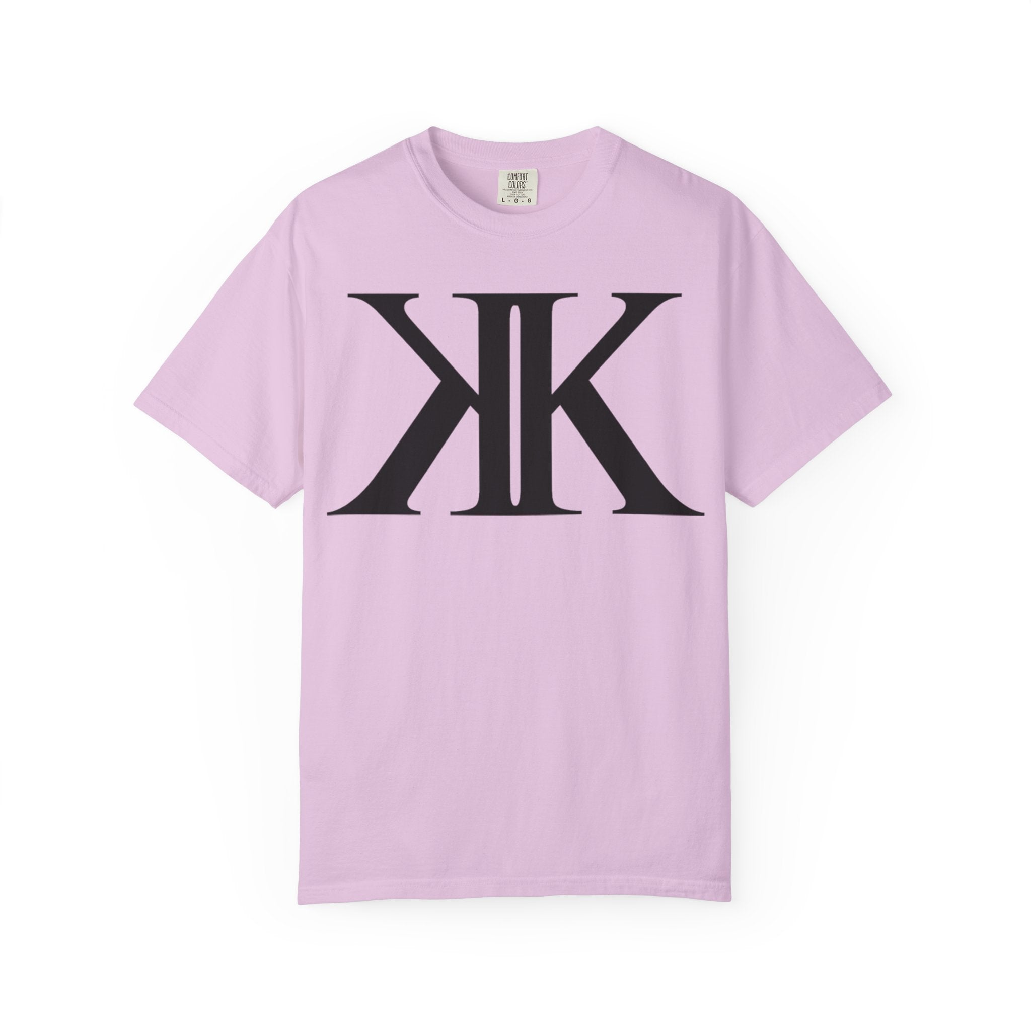 KK Monogram Tee — Bold Symmetrical Lettermark T-Shirt
