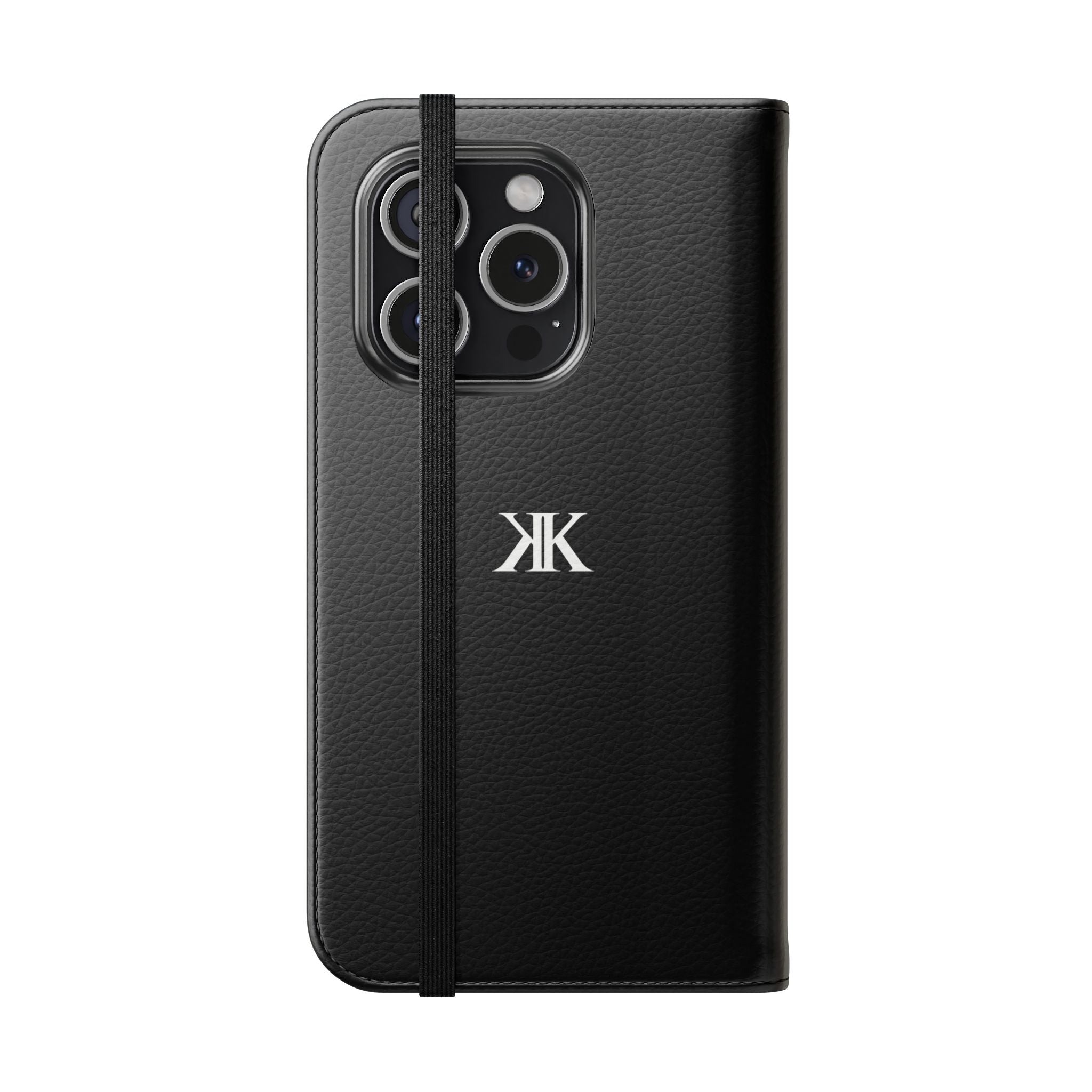 Kairos Kosmos Logo BLACK Flip Phone Case