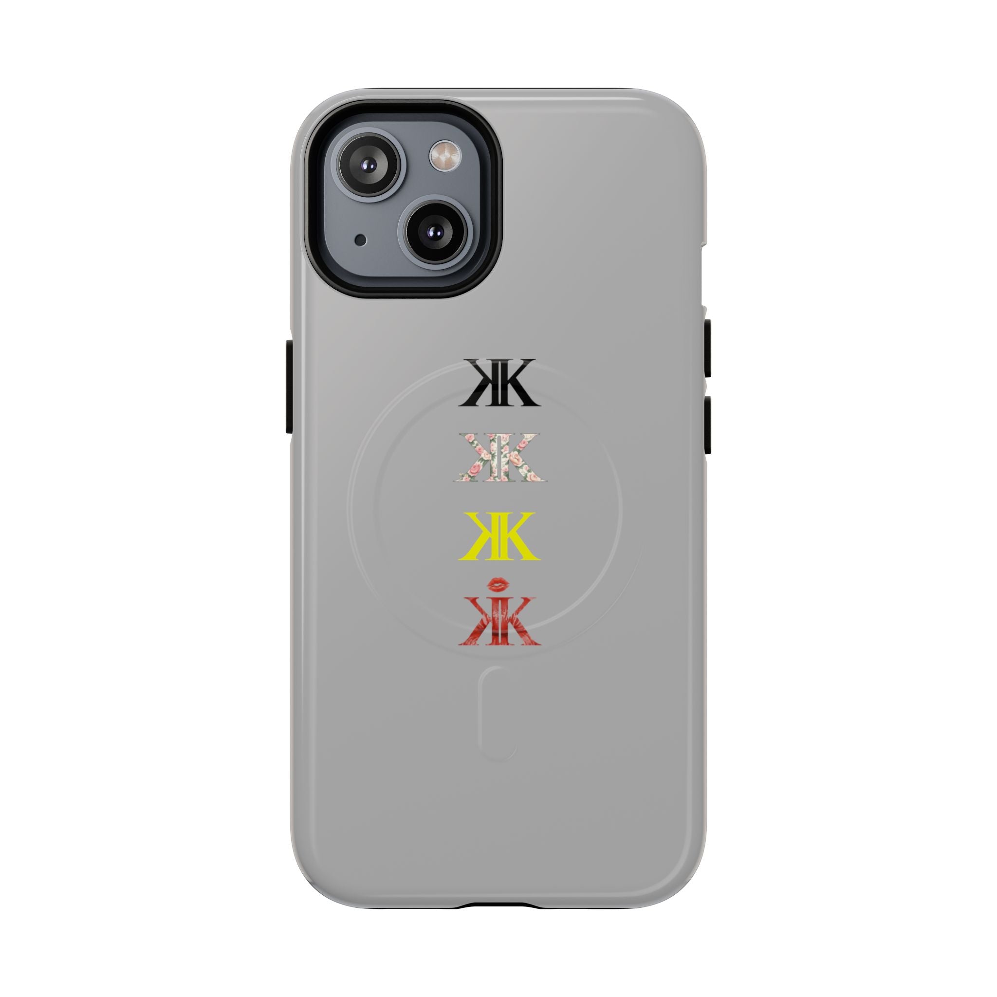 Sigil Collection Phone Case — Minimalist Monogram Stack Tough Magnetic Case