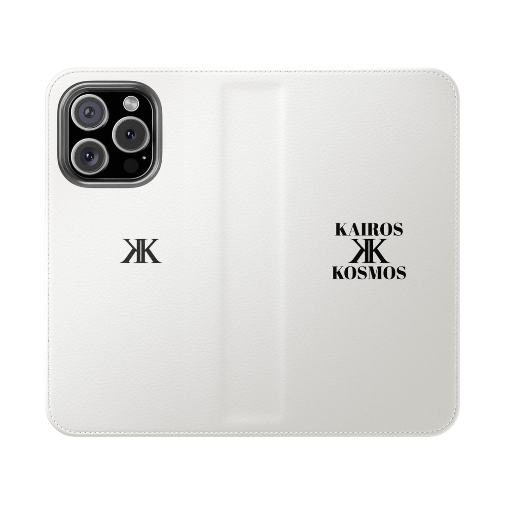 Kairos Kosmos Logo Flip Phone Case