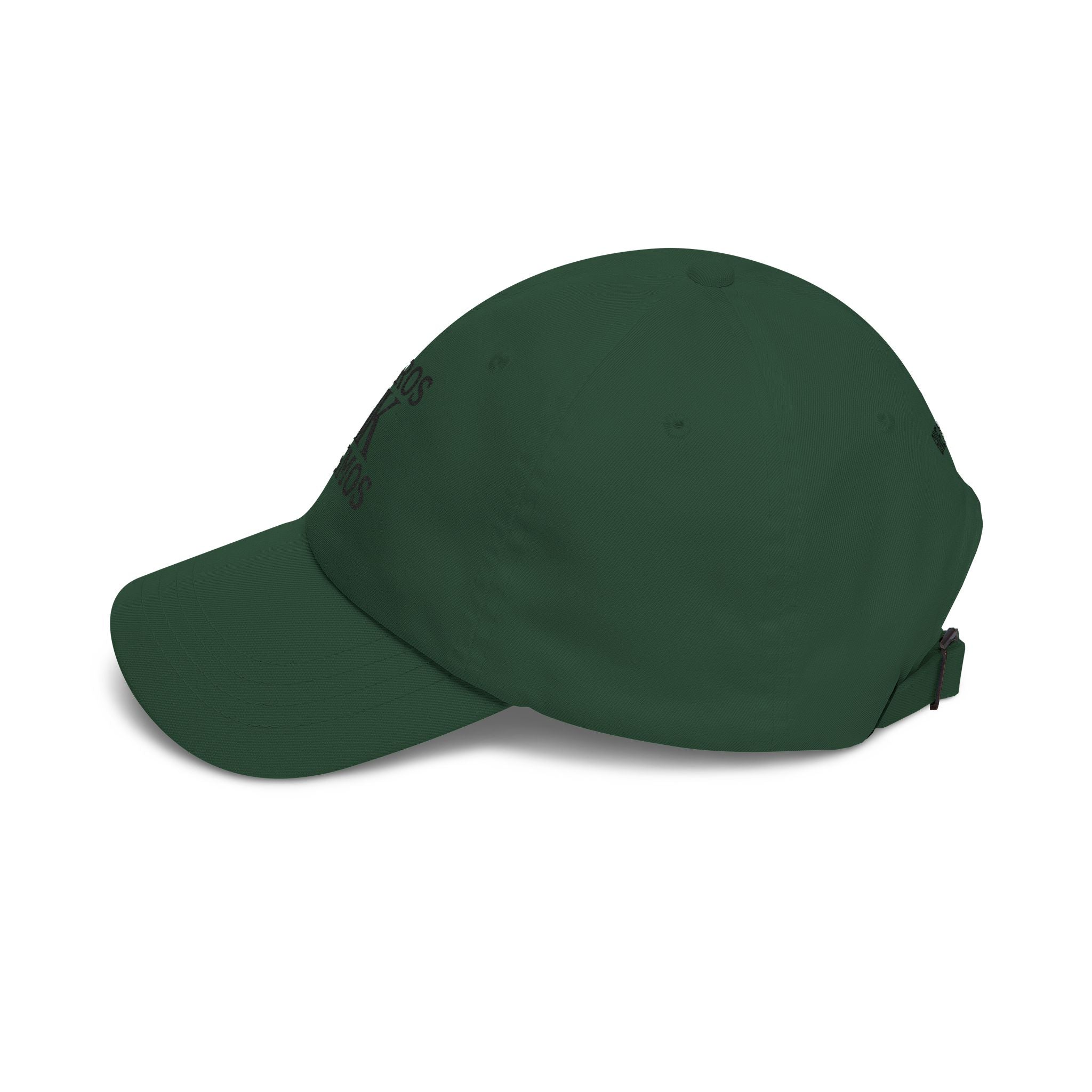 Kairos Kosmos Embroidered Cap — "Give No F**ks" Back Text