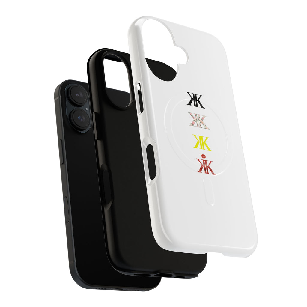 Sigil Collection Phone Case — Minimalist Monogram Stack Tough Magnetic Case
