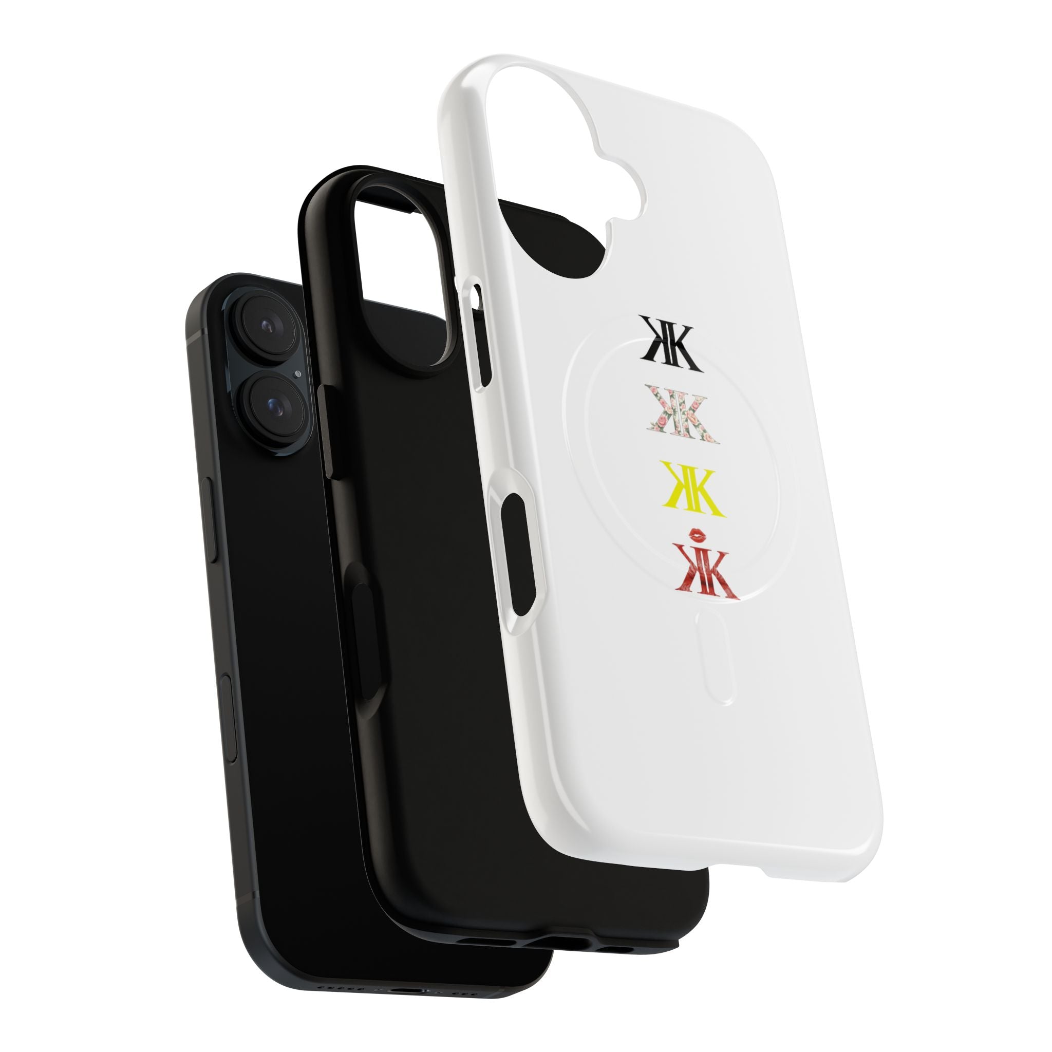 Sigil Collection Phone Case — Minimalist Monogram Stack Tough Magnetic Case