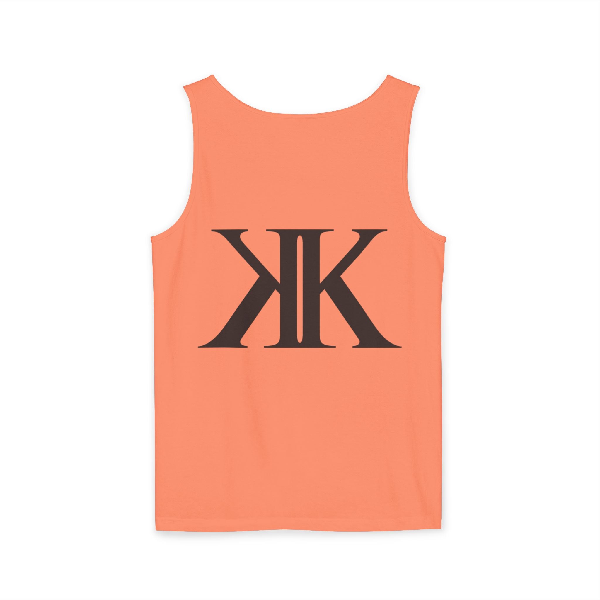 KK Monogram Tank Top — Minimalist Logo Graphic Tank