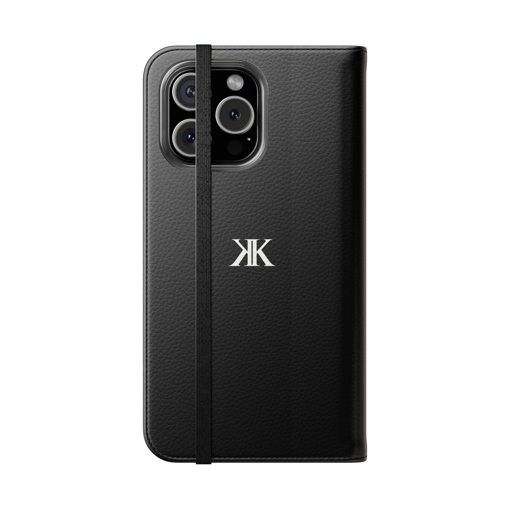 Kairos Kosmos Logo BLACK Flip Phone Case