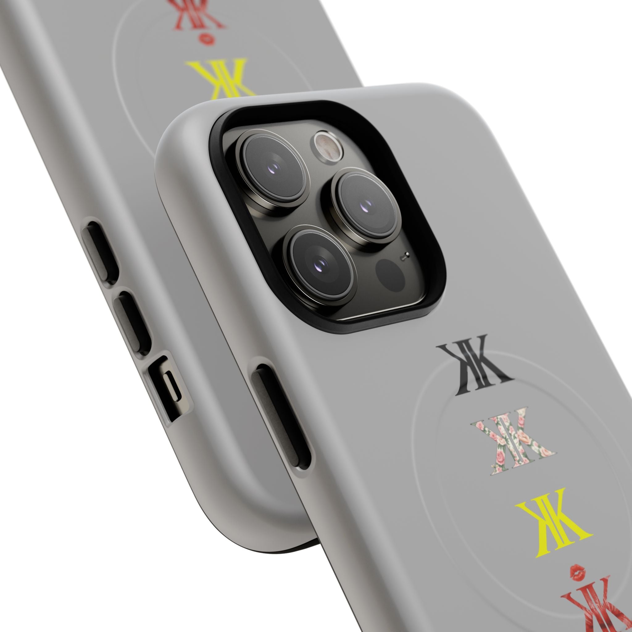 Sigil Collection Phone Case — Minimalist Monogram Stack Tough Magnetic Case