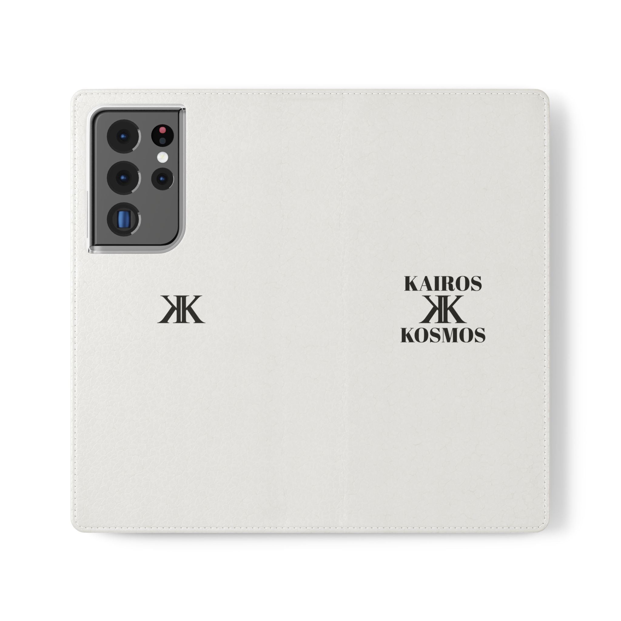 Kairos Kosmos Logo Flip Phone Case