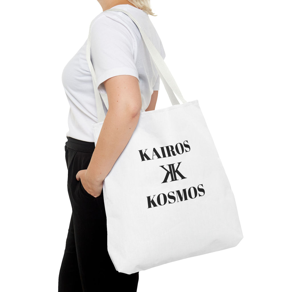 Kairos Kosmos Tote Bag – Minimalist Monogram Tote