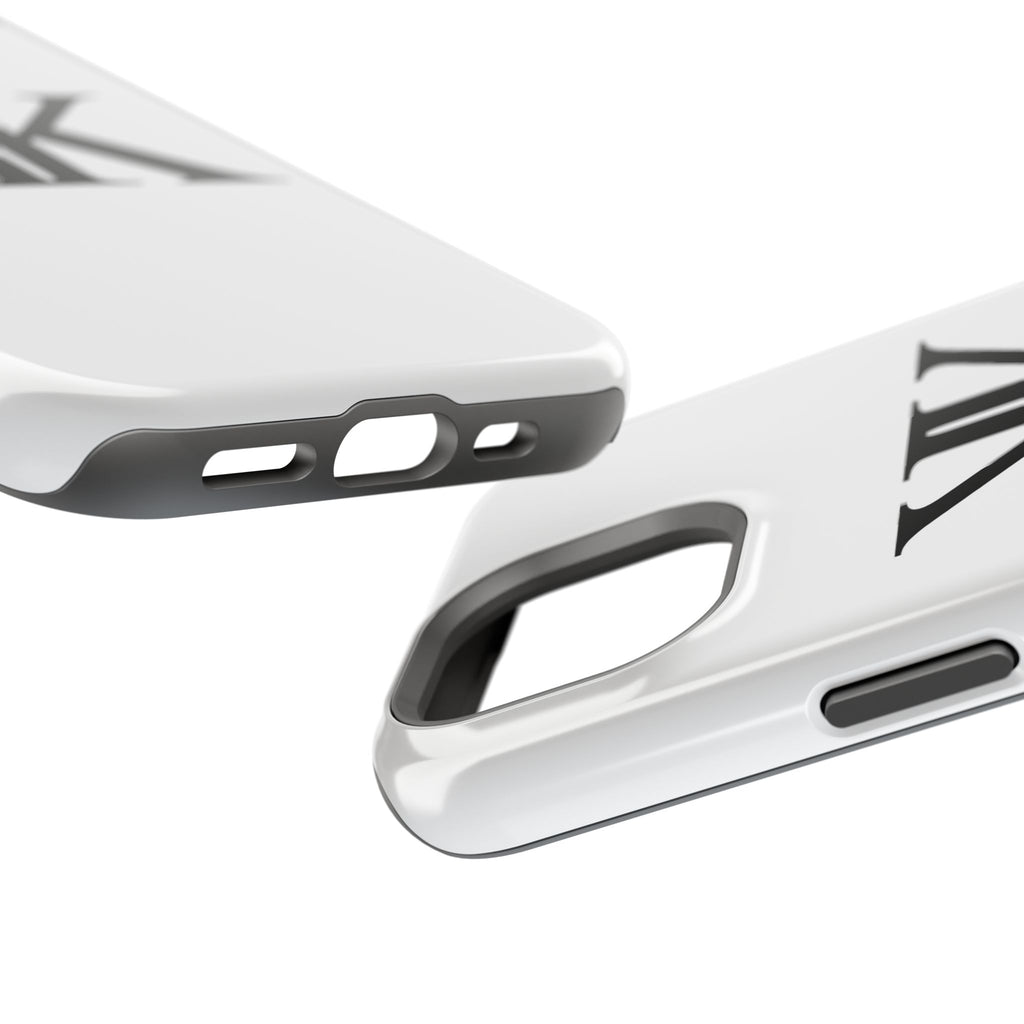 Magnetic Impact-Resistant Case with Bold KK Monogram