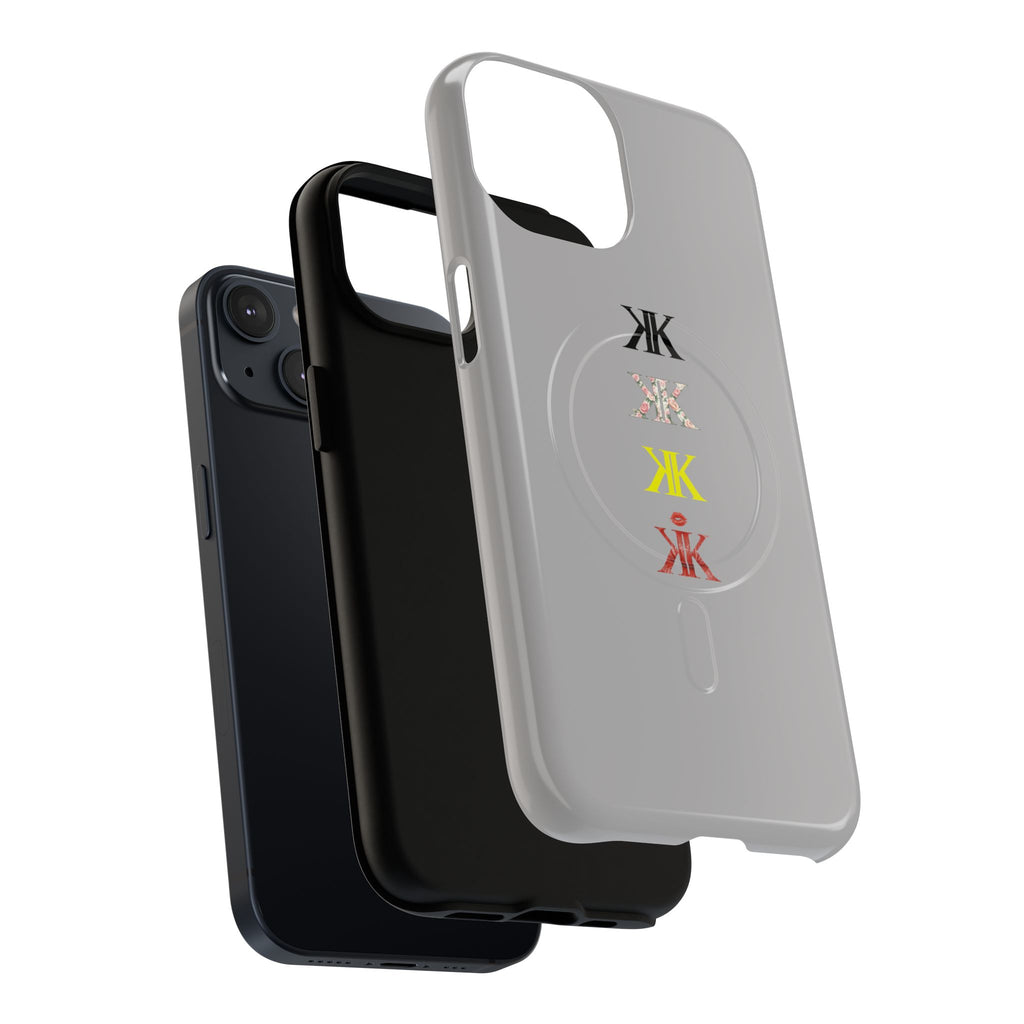 Sigil Collection Phone Case — Minimalist Monogram Stack Tough Magnetic Case