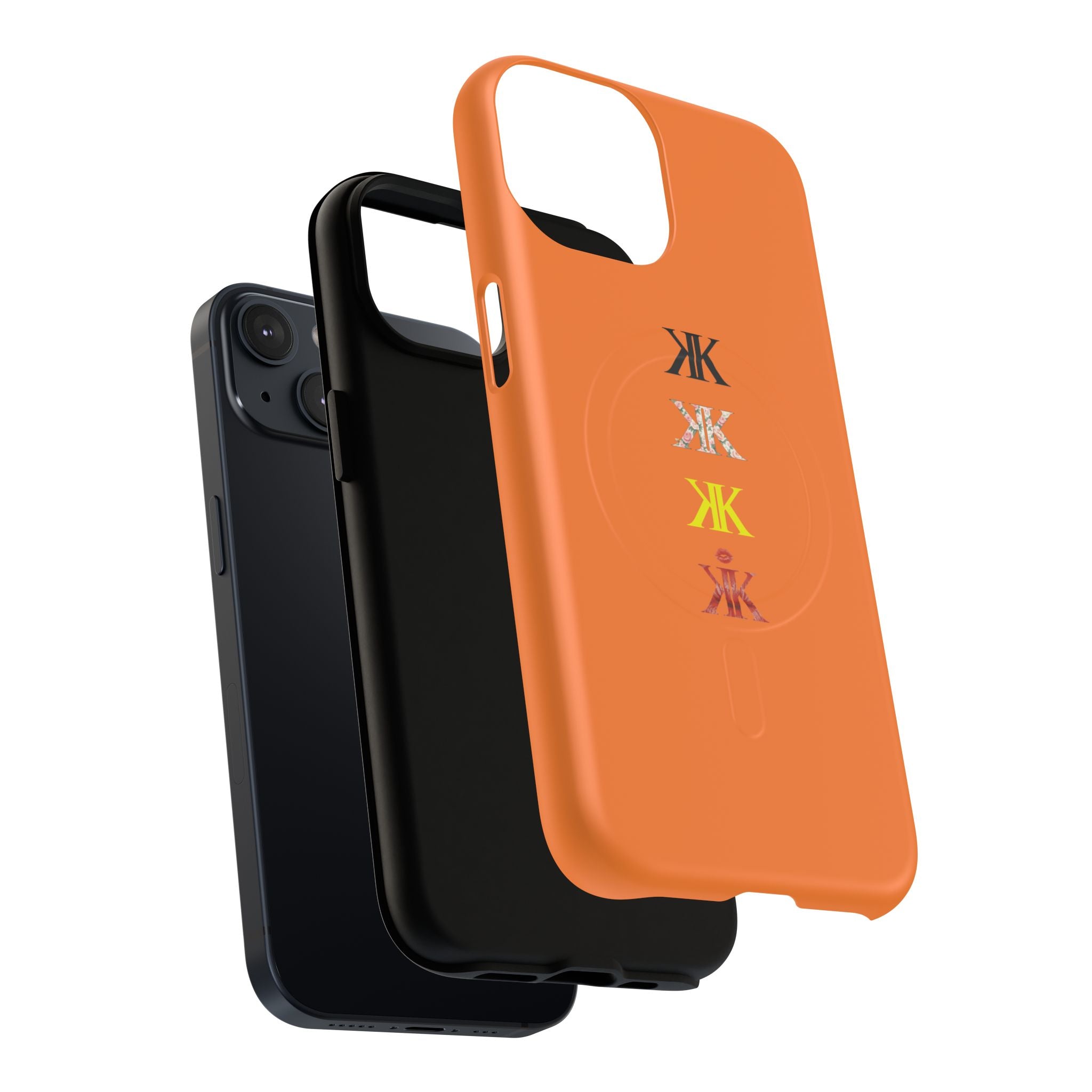 Sigil Collection Crusta Phone Case — Minimalist Monogram Stack Tough Magnetic Case