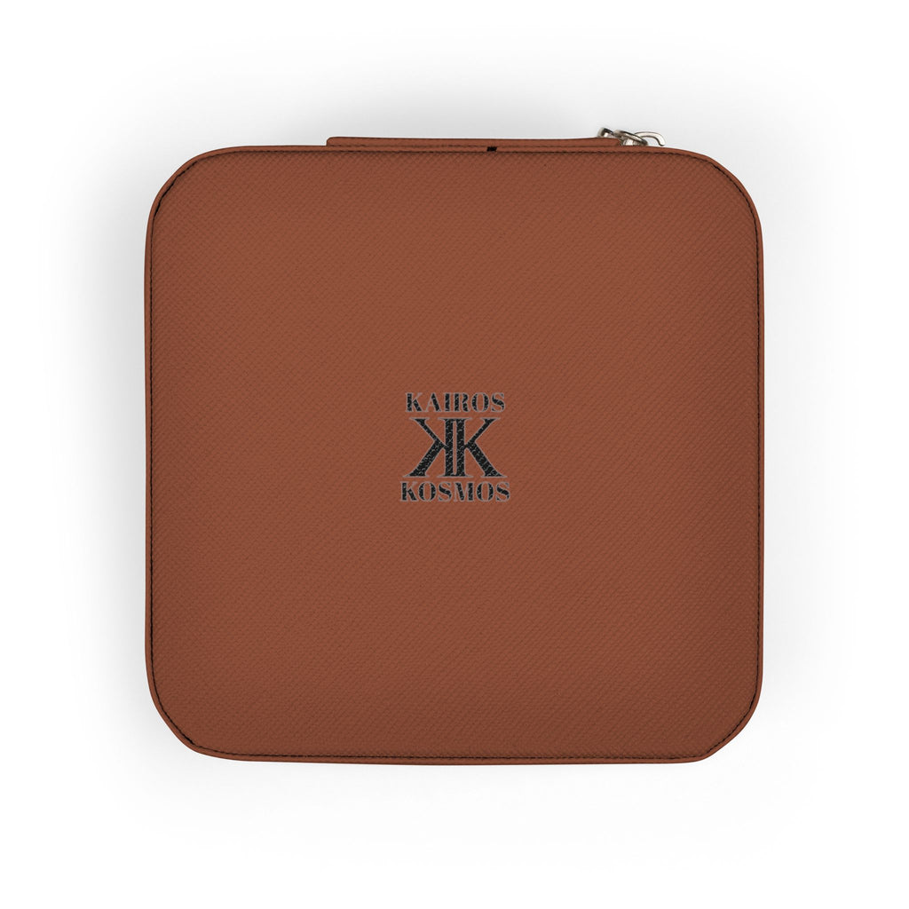 Compact Travel Jewelry Case — Portable Ring & Earring Organizer