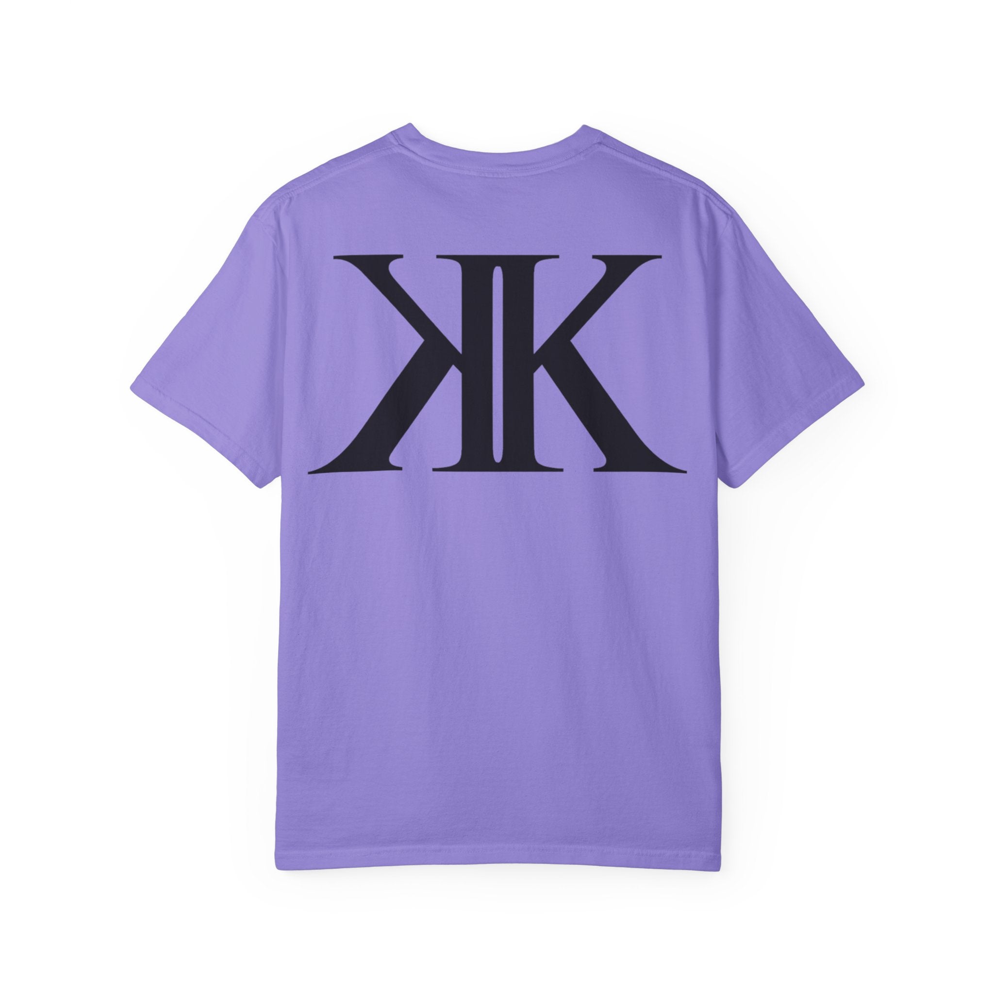 KK Monogram Tee — Bold Symmetrical Lettermark T-Shirt