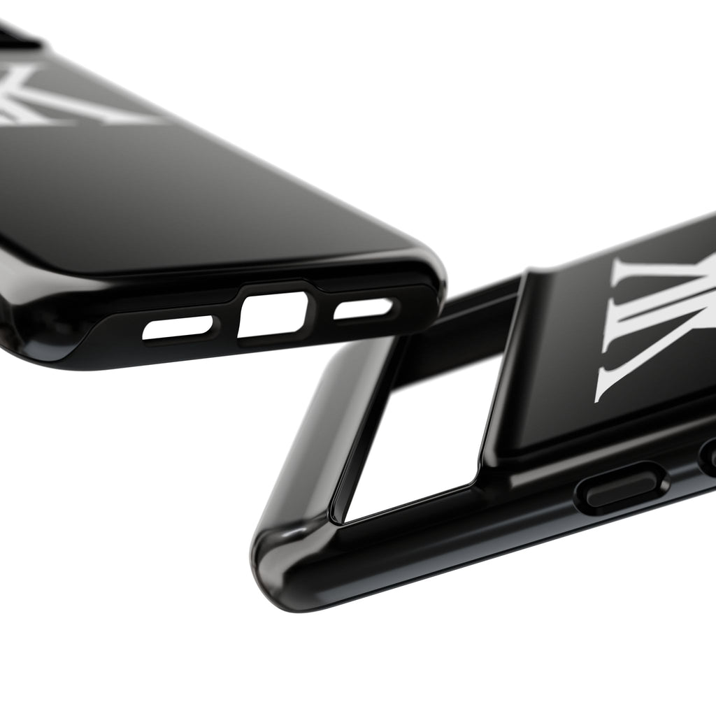 Monogram KK Phone Case BLACK — Tough Protective iPhone Cover