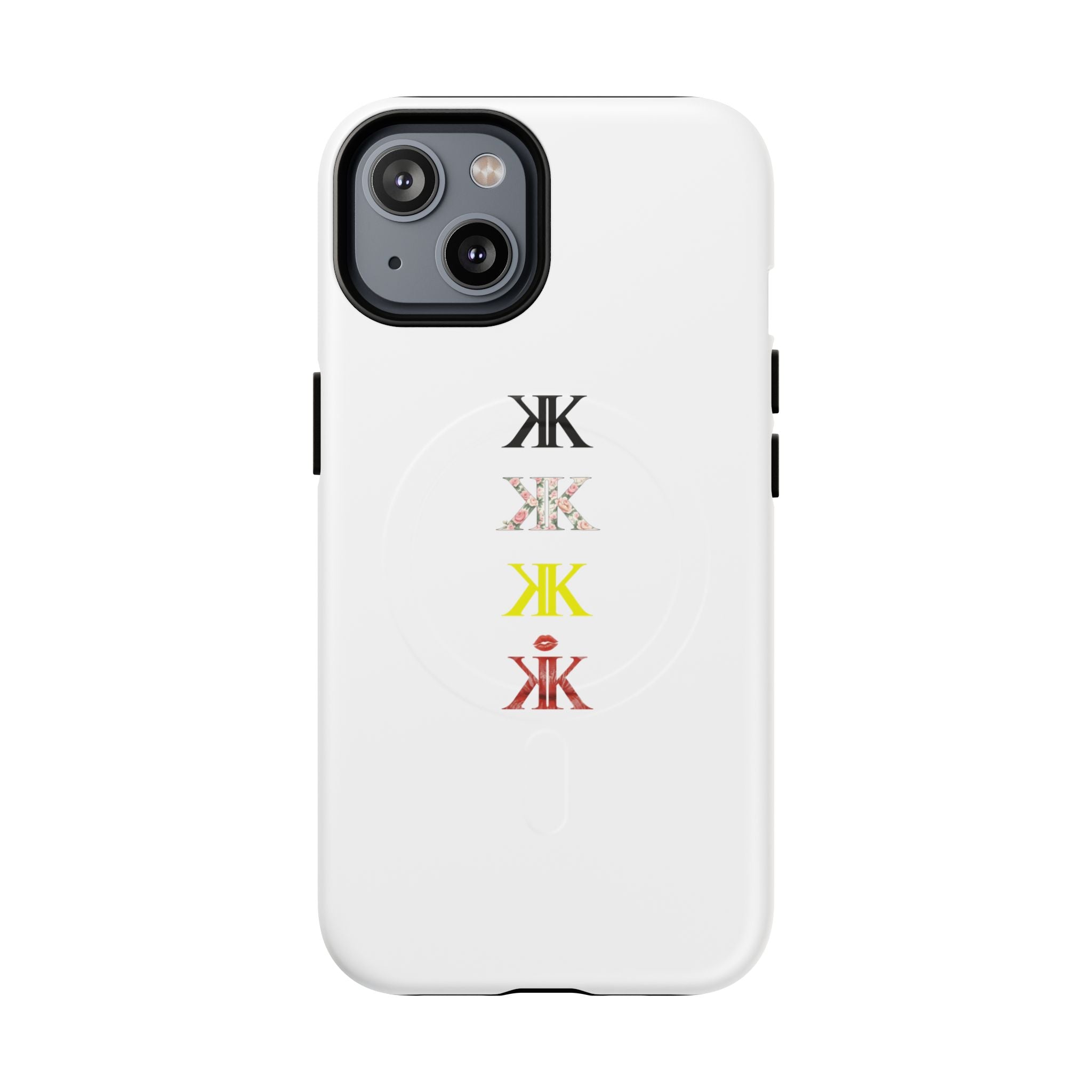 Sigil Collection Phone Case — Minimalist Monogram Stack Tough Magnetic Case