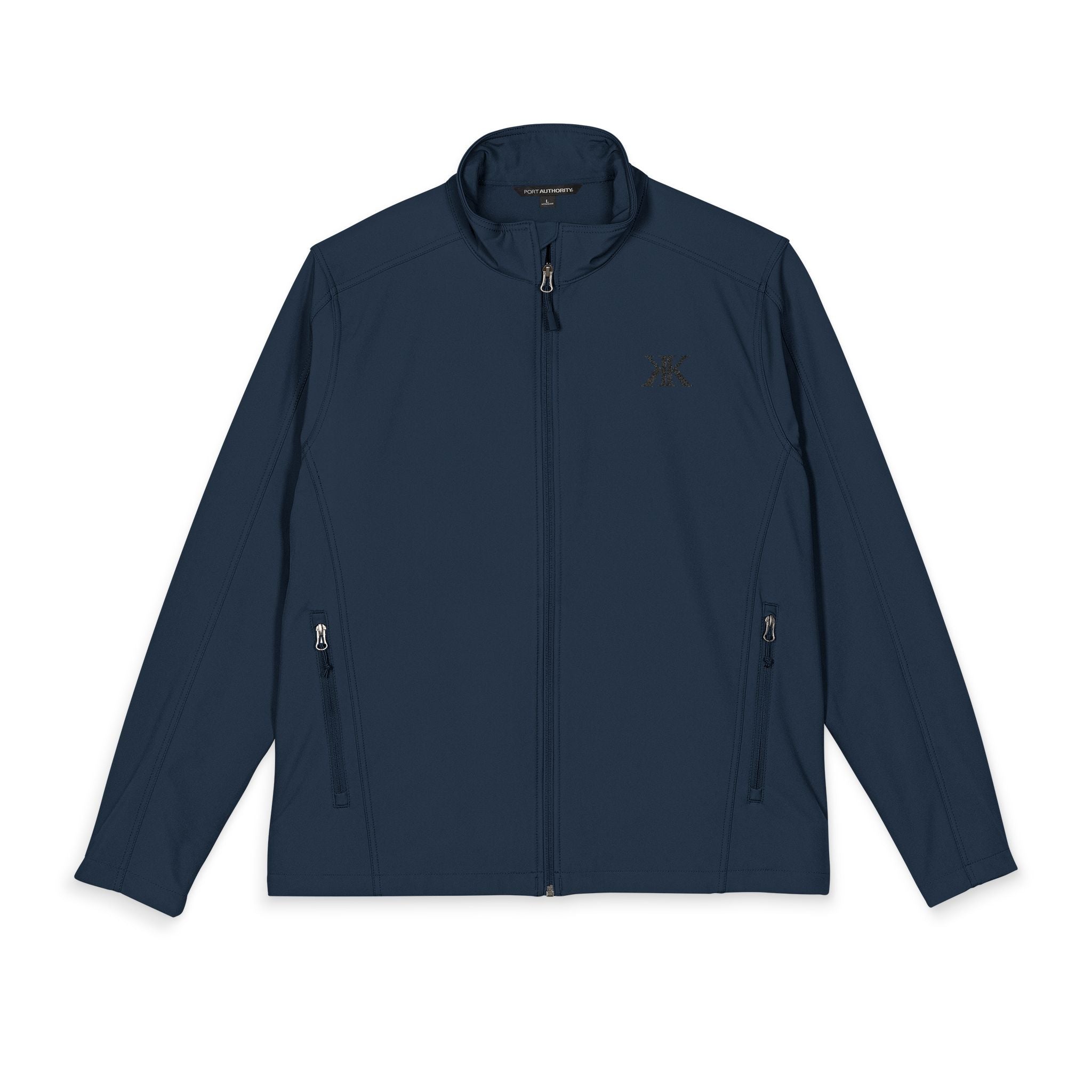 Port Authority® Embroidered Men's Soft Shell Jacket — Water‑Resistant Lightweight Outerwear