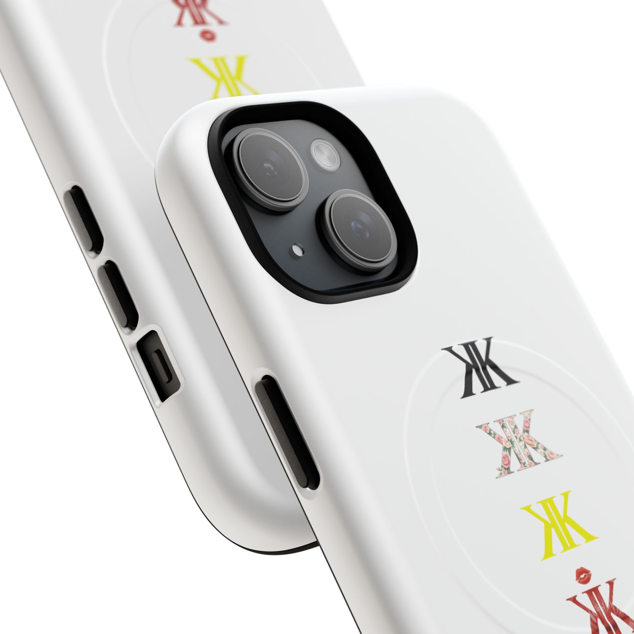 Sigil Collection Phone Case — Minimalist Monogram Stack Tough Magnetic Case