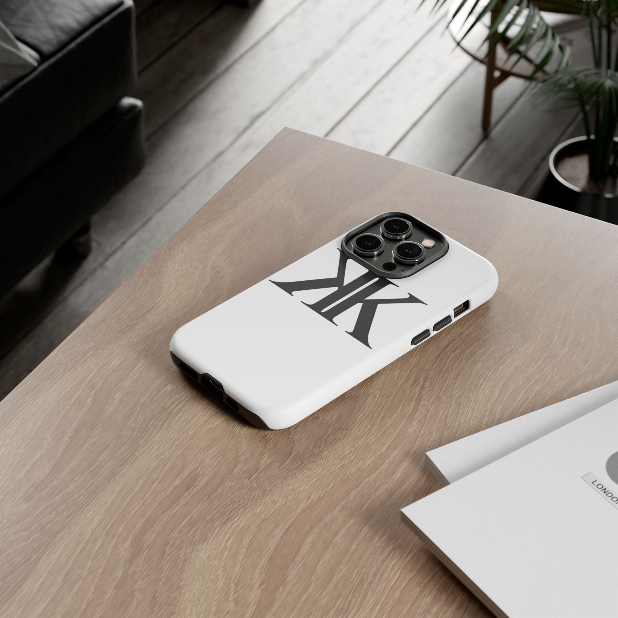 Monogram K Mirror Tough Phone Case