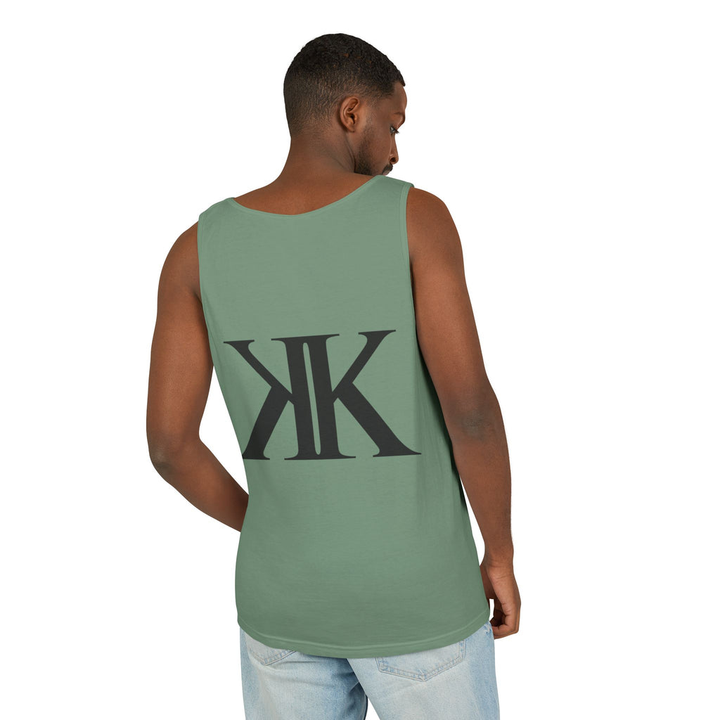 KK Monogram Tank Top — Minimalist Logo Graphic Tank