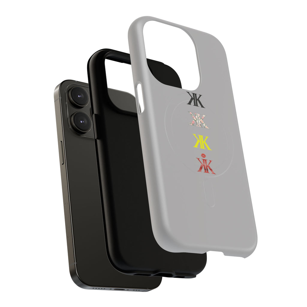 Sigil Collection Phone Case — Minimalist Monogram Stack Tough Magnetic Case