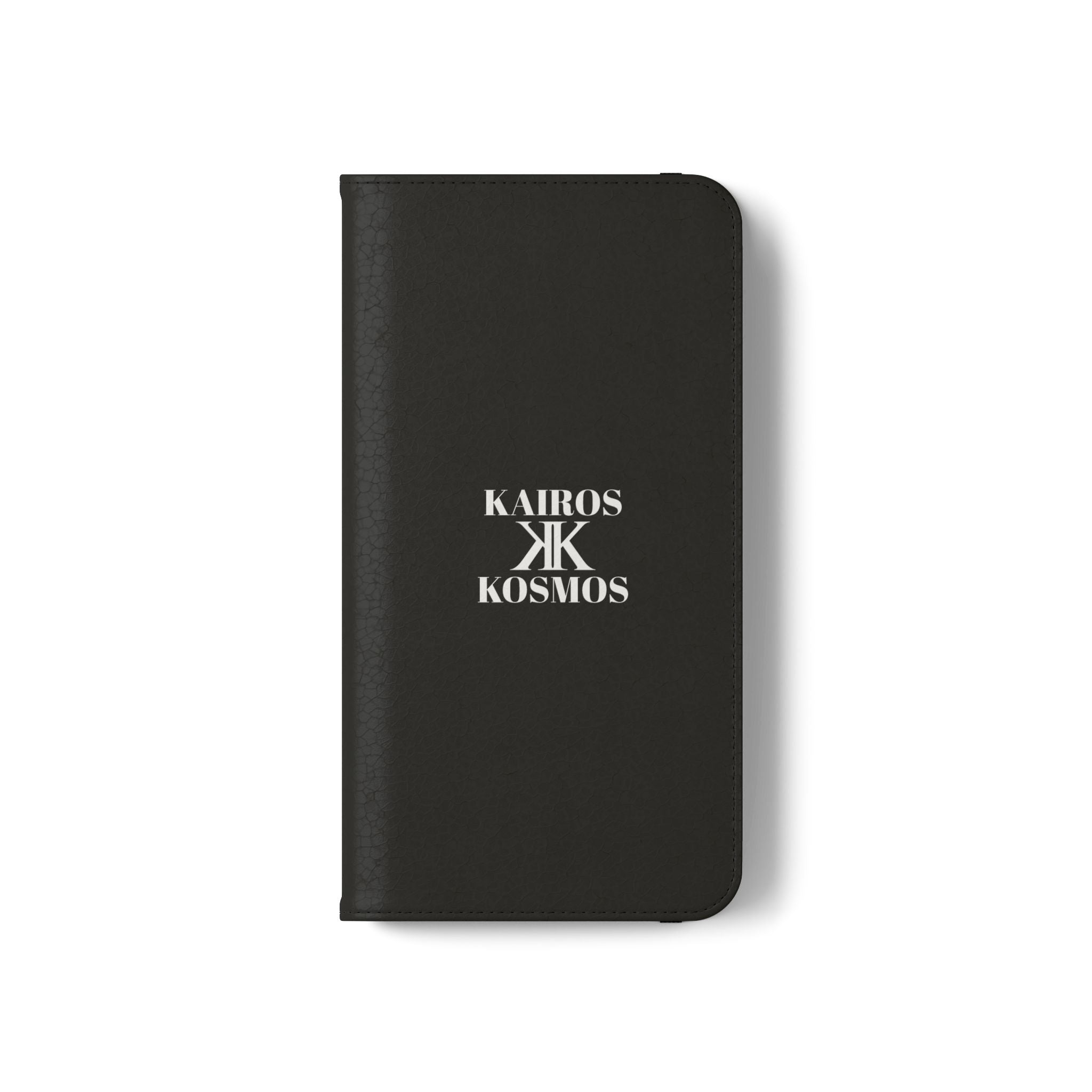 Kairos Kosmos Logo BLACK Flip Phone Case